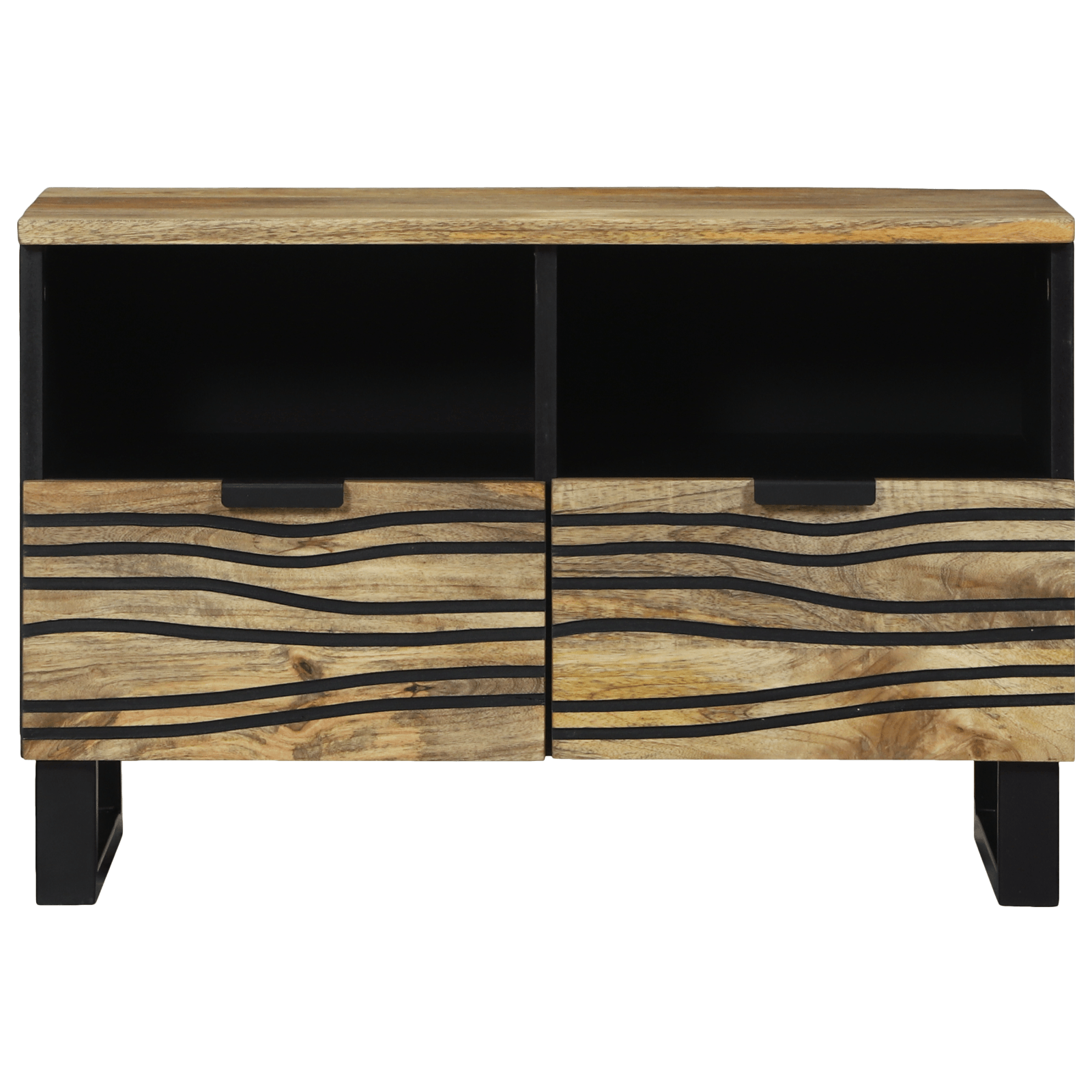 Sertar pentru TV 70x33.5x46 cm Lemn Masiv de Mango — imaginea 3