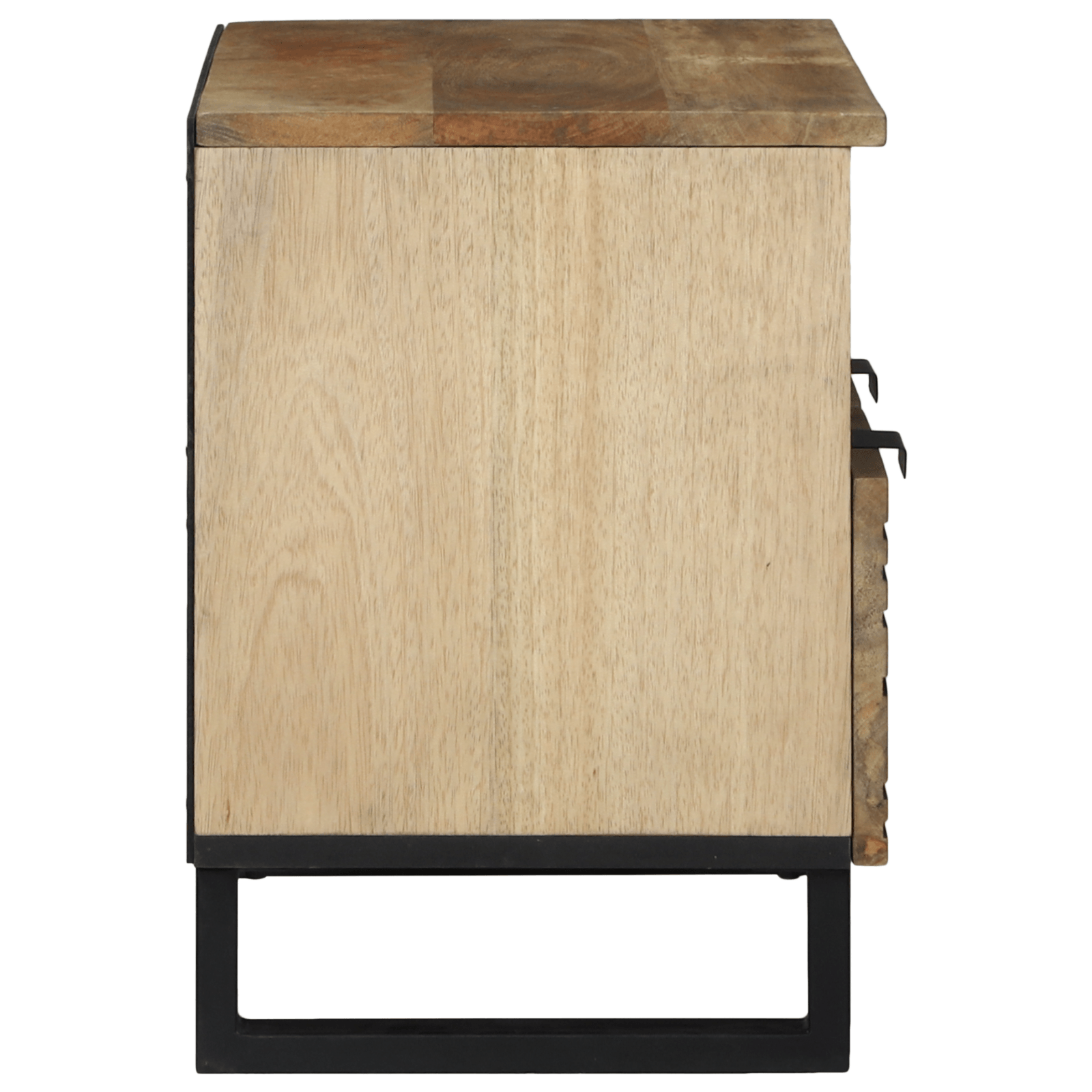 Sertar pentru TV 70x33.5x46 cm Lemn Masiv de Mango — imaginea 4