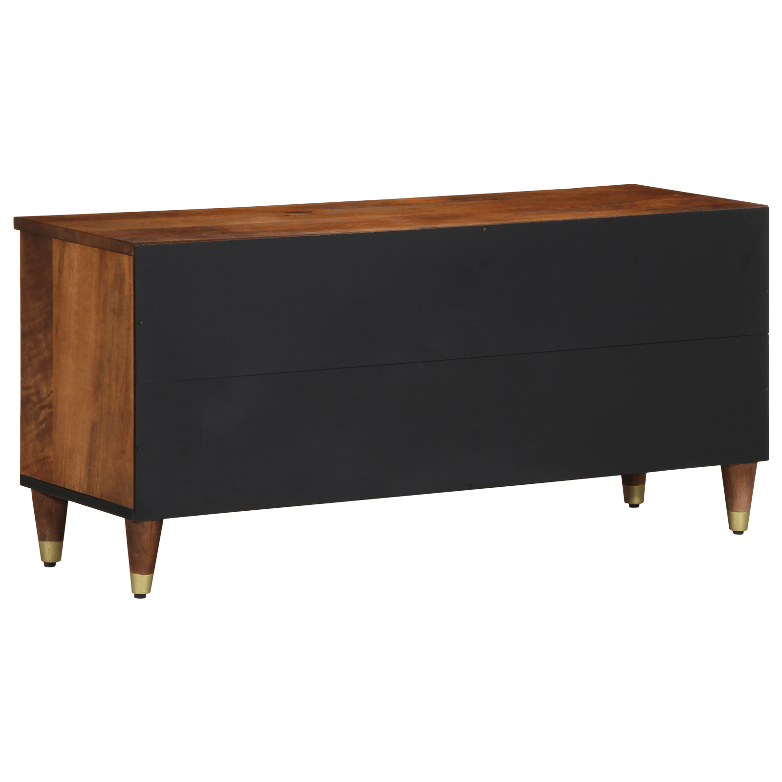 Dulap TV 100x33x46 cm Lemn Masiv de Mango — imaginea 5