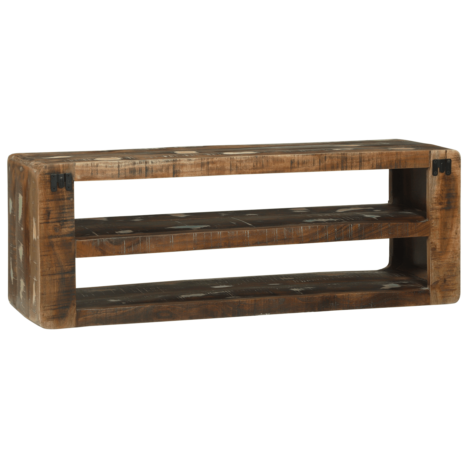 Cabinet TV 100x32x36 cm Lemn Masiv Recuperat — imaginea 5