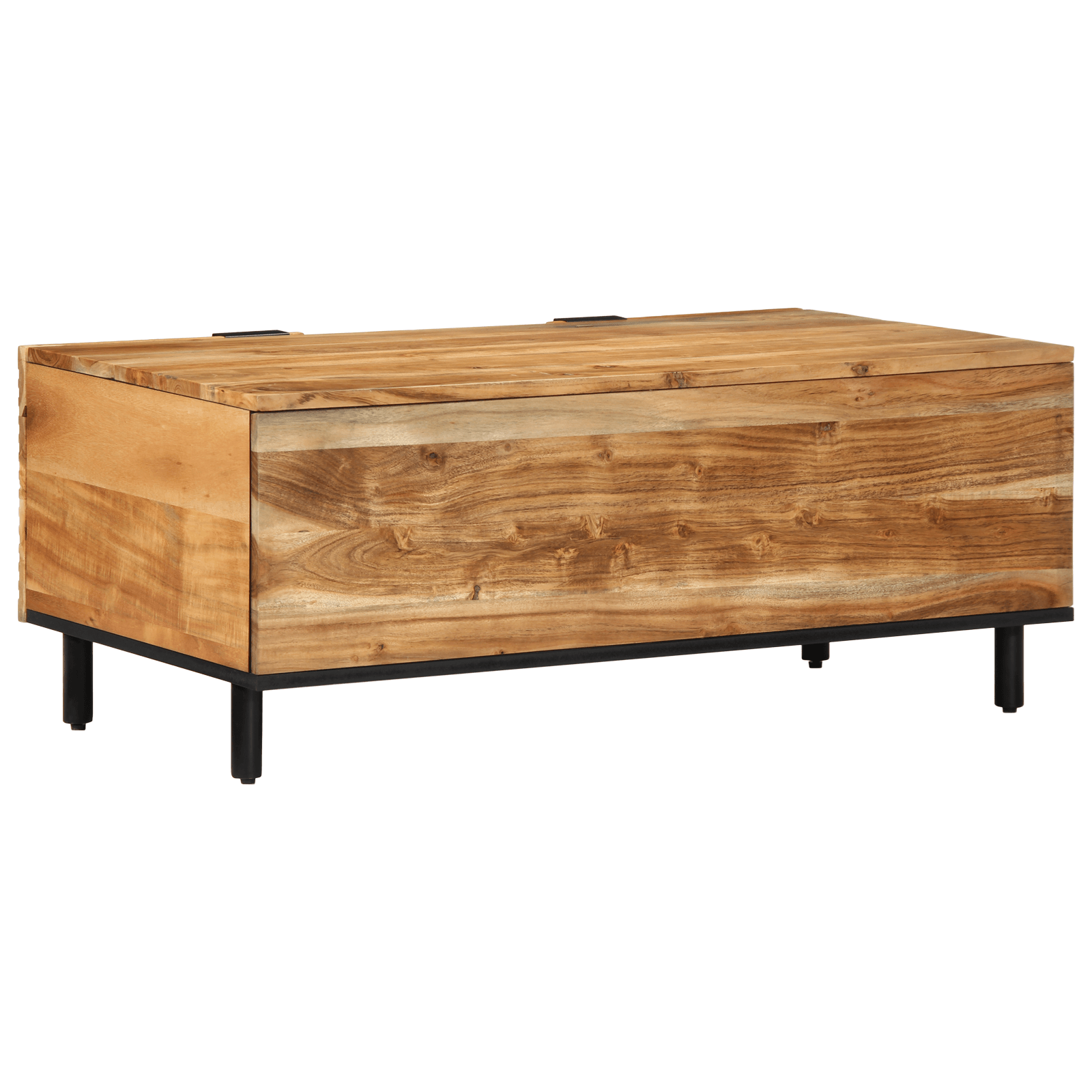 Masa de cafea, 100x54x40 cm, lemn masiv acacia — imaginea 3