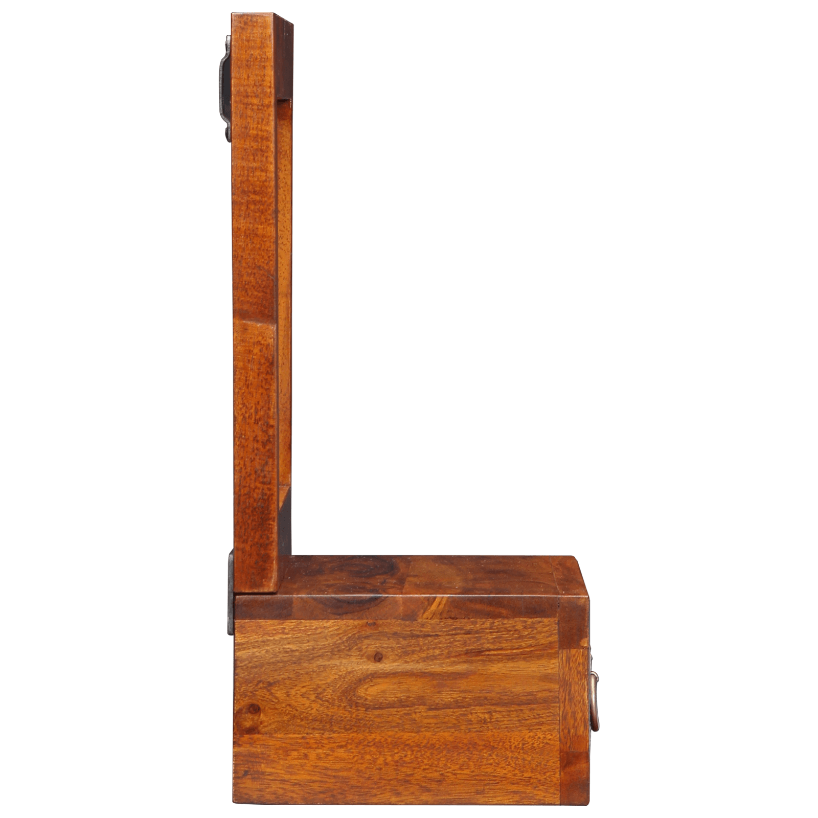 Dulap de perete, 40x20x50 cm, lemn masiv de acacia — imaginea 5