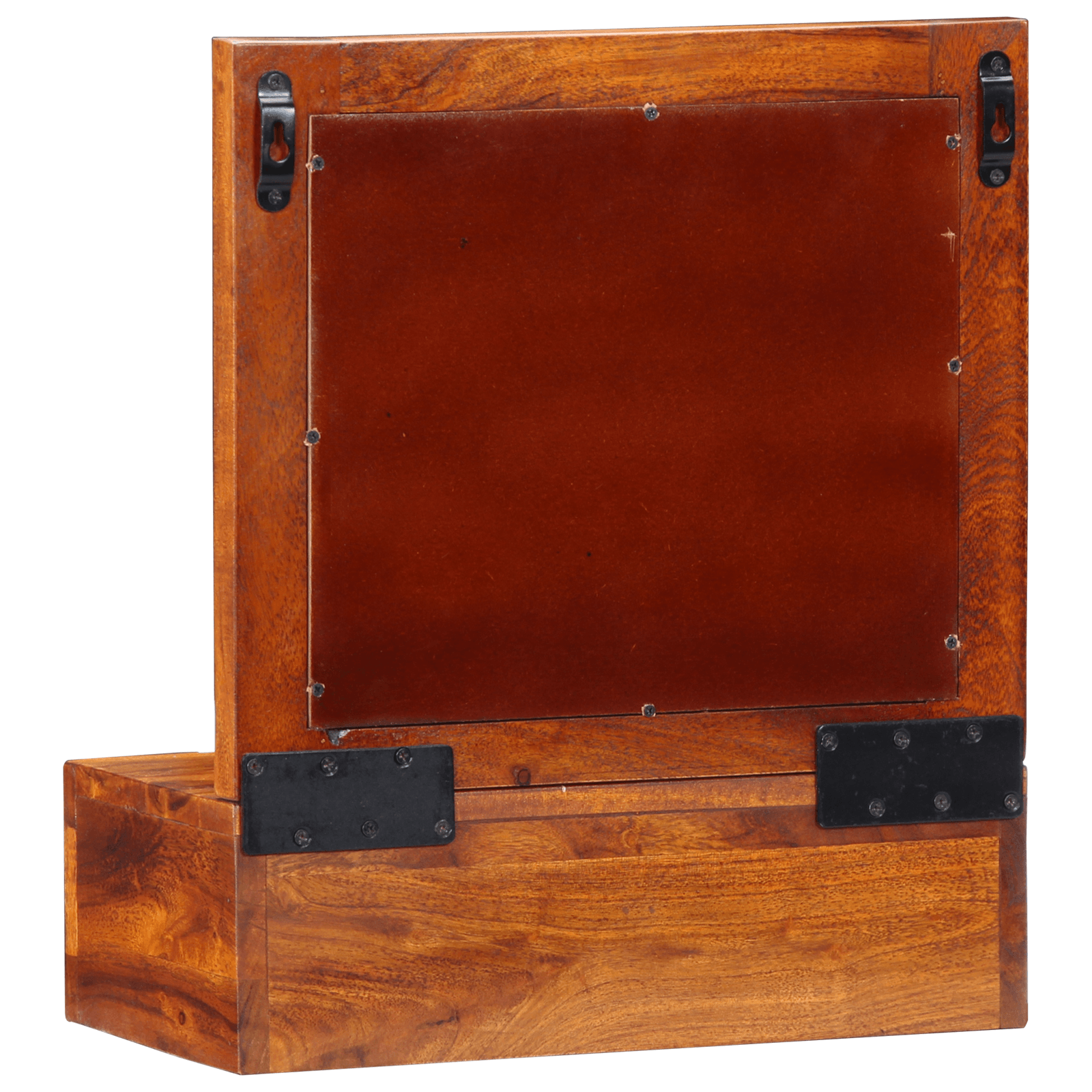 Dulap de perete, 40x20x50 cm, lemn masiv de acacia — imaginea 6