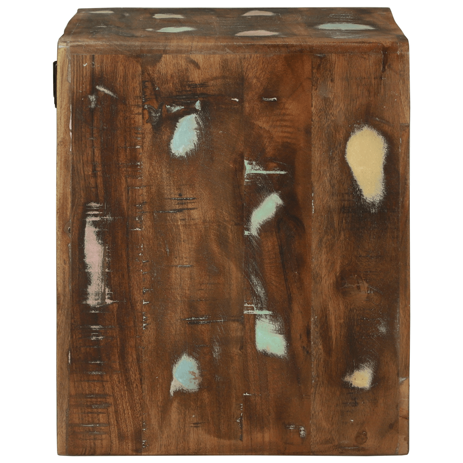 Set de mese laterale 36x36x30 cm din lemn masiv reciclat — imaginea 6