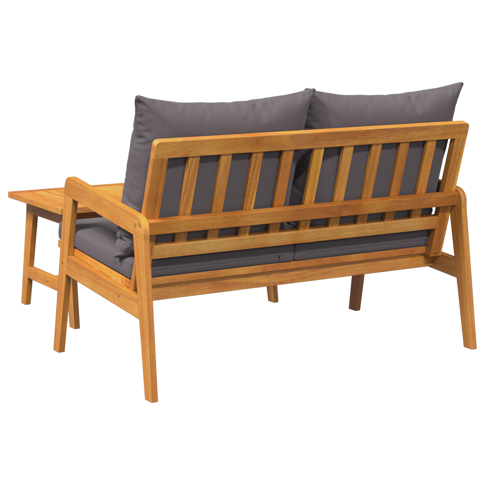 Set Bistro 2 piese cu perne - Fabricat din lemn solid de acacia — imaginea 7