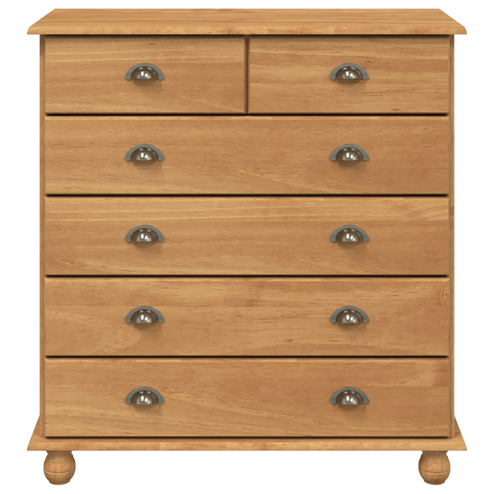 Comoda 'ASKIM'91x40x95.5 cm Lemn Solid de Pin — imaginea 6
