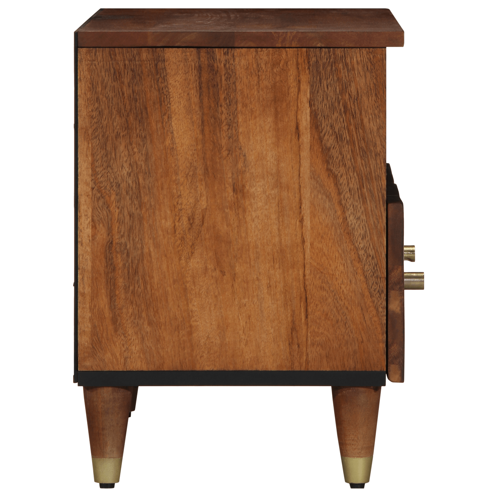 Cabinet TV 70x33x46 cm Lemn Masiv Mango — imaginea 4