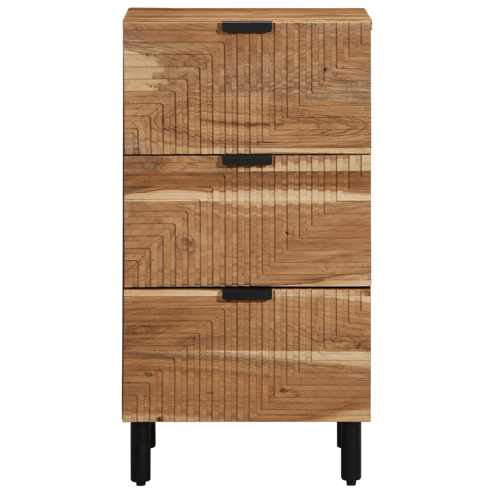 Dulap, 40x33x75 cm, lemn masiv de acacia — imaginea 3