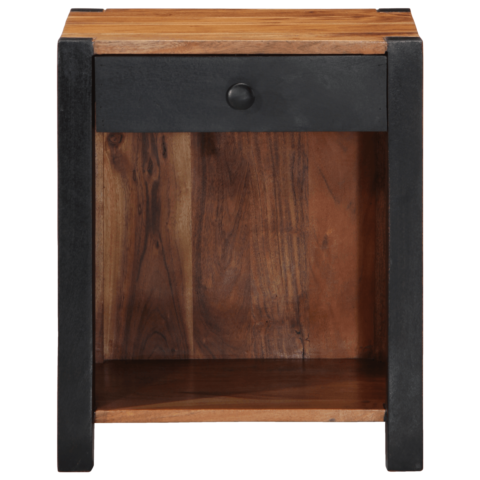 Noptiere 2 buc 40x35x50 cm Lemn masiv de acacia — imaginea 6