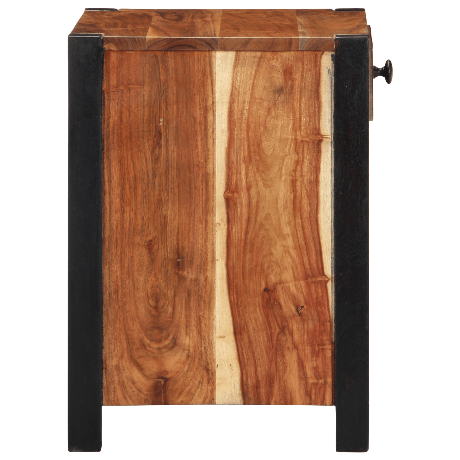 Noptiere 2 buc 40x35x50 cm Lemn masiv de acacia — imaginea 7