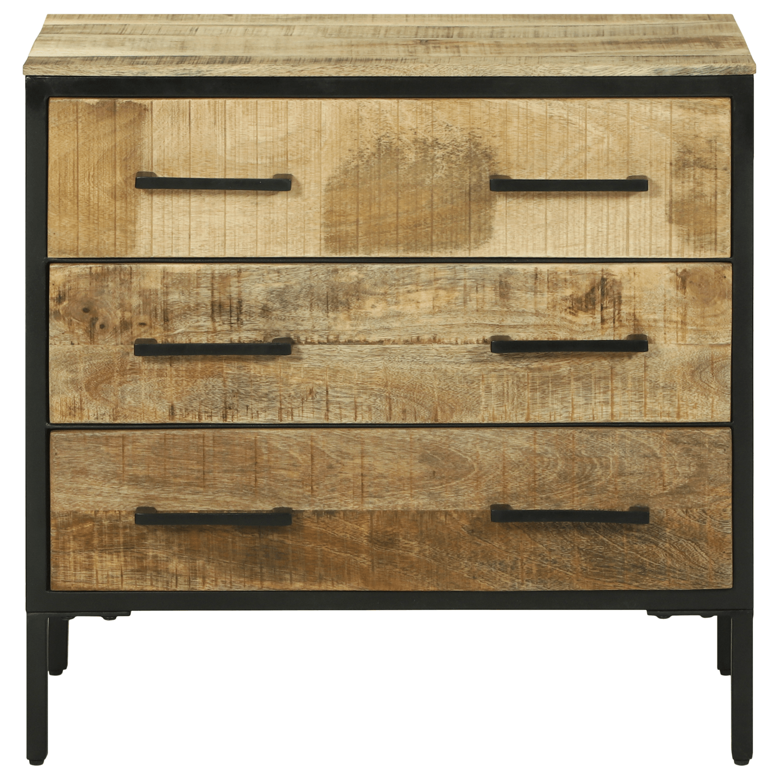 Bufet 70x35x70 cm Lemn masiv de mango — imaginea 5