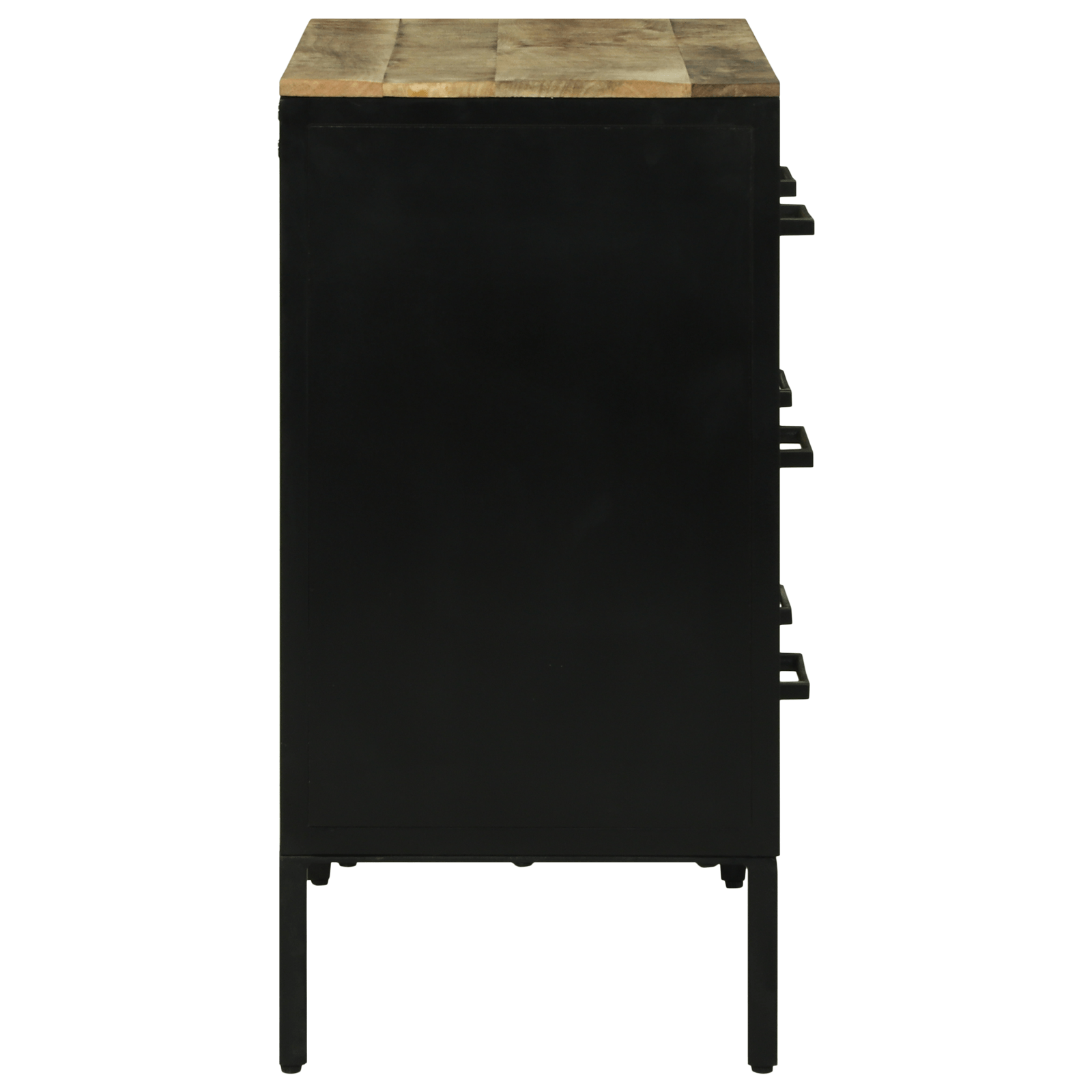 Bufet 70x35x70 cm Lemn masiv de mango — imaginea 6