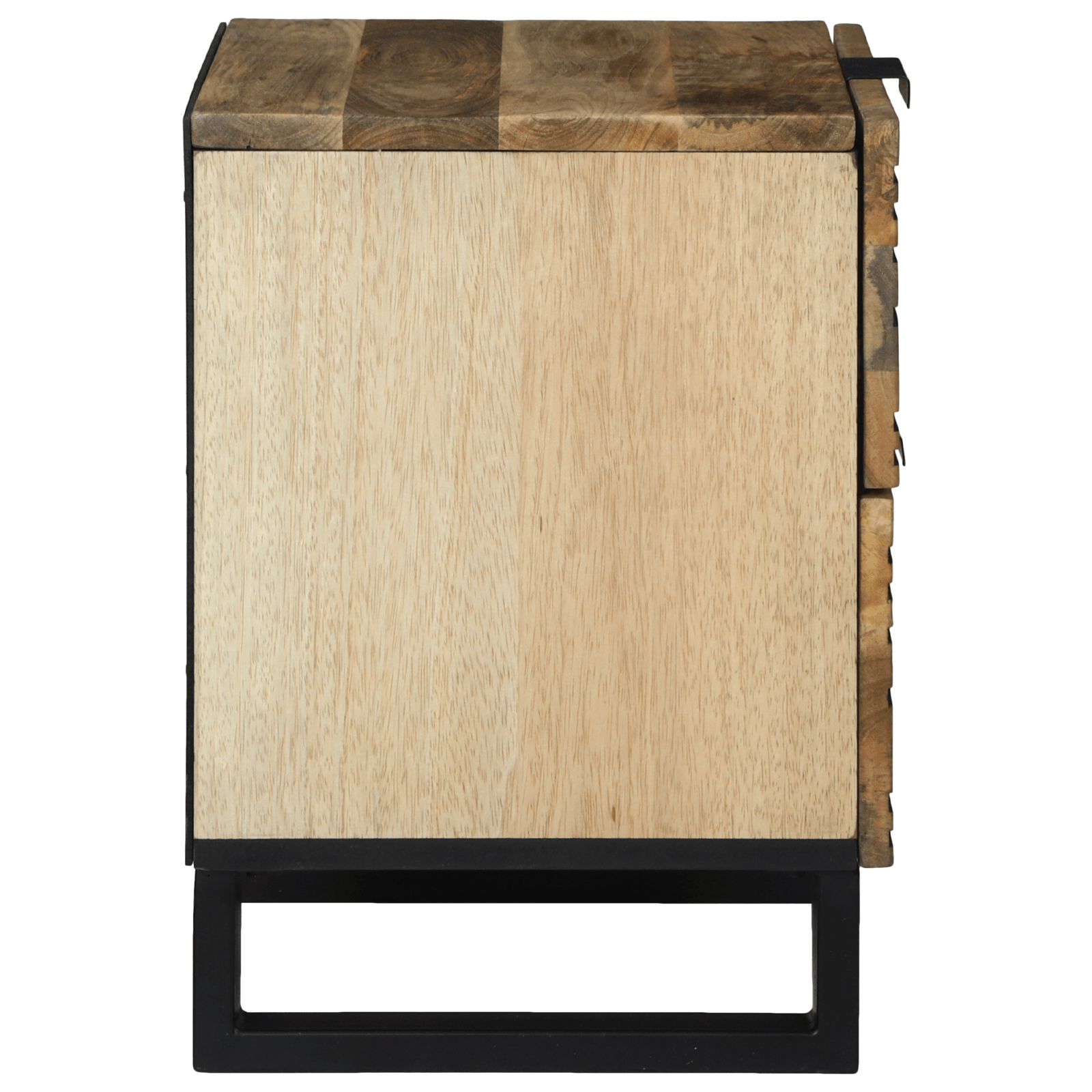 Cofere 2 buc 40x33.5x46 cm Lemn masiv de mango si lemn prelucrat — imaginea 5