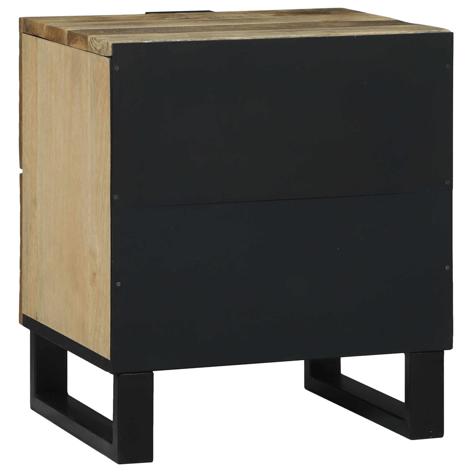 Cofere 2 buc 40x33.5x46 cm Lemn masiv de mango si lemn prelucrat — imaginea 6