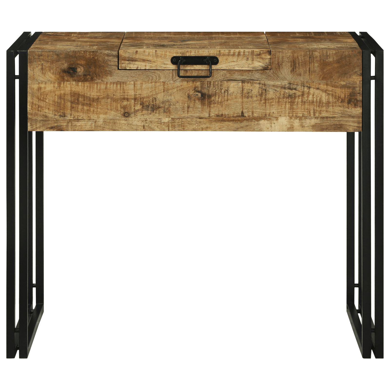 Masa de toaleta 90x50x75 cm Lemn Solid de Mango — imaginea 5
