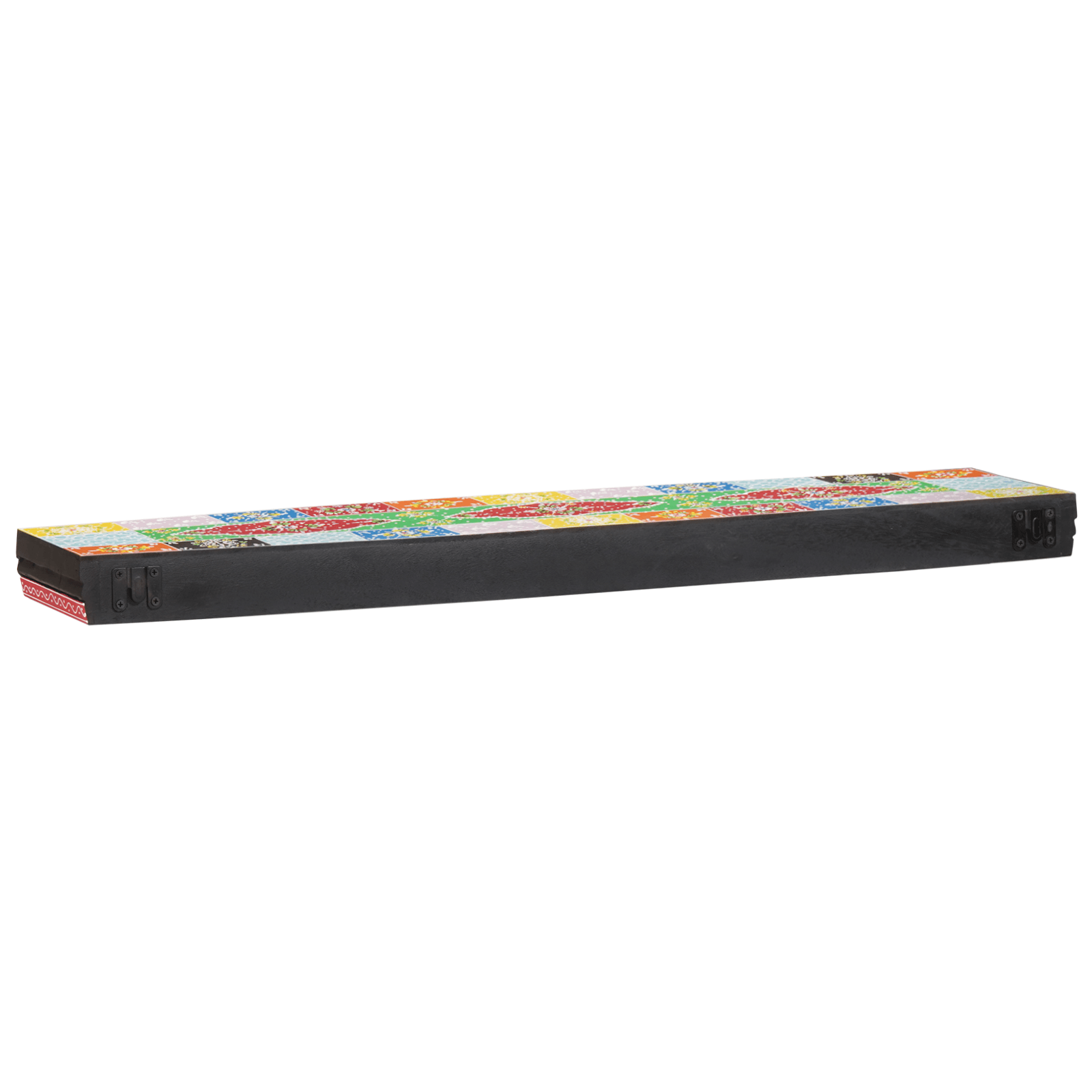 Rafturi 2 buc 100x20x6 cm Lemn Solid Mango — imaginea 4