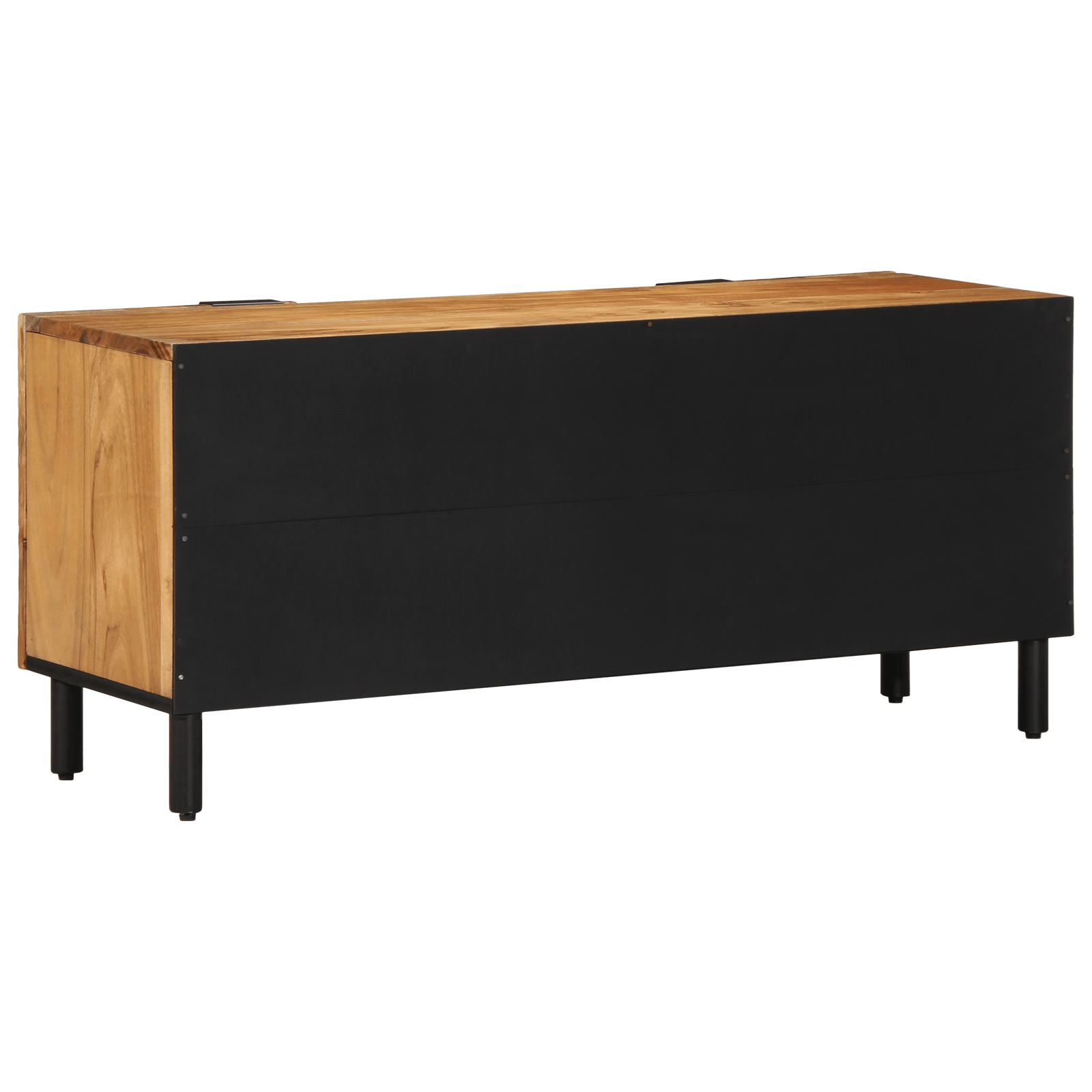 Dulap TV, 105x33,5x46 cm, lemn masiv acacia — imaginea 3