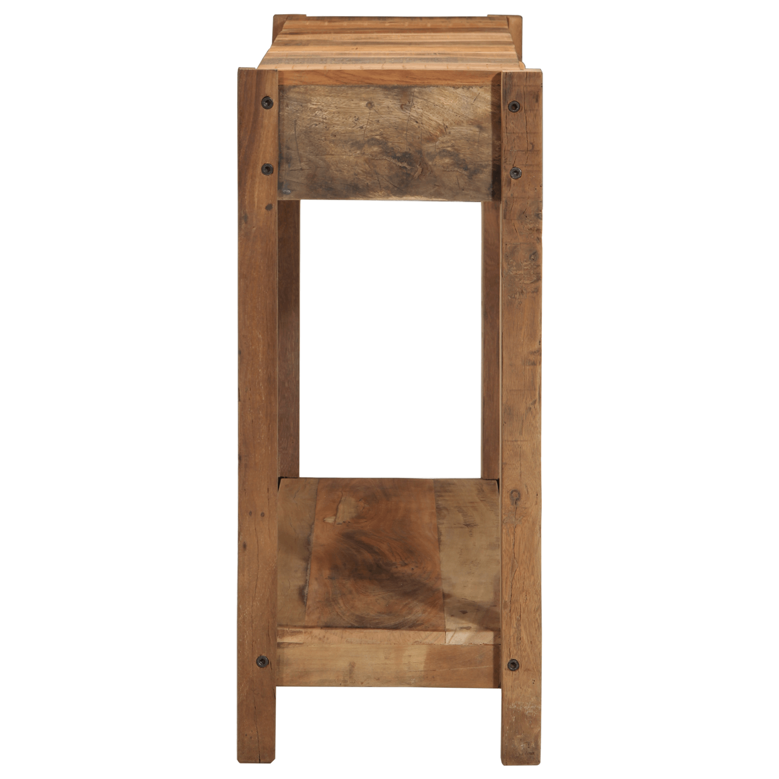 Masa de Consola 107x33x76 cm Lemn Masiv Recuperat — imaginea 5