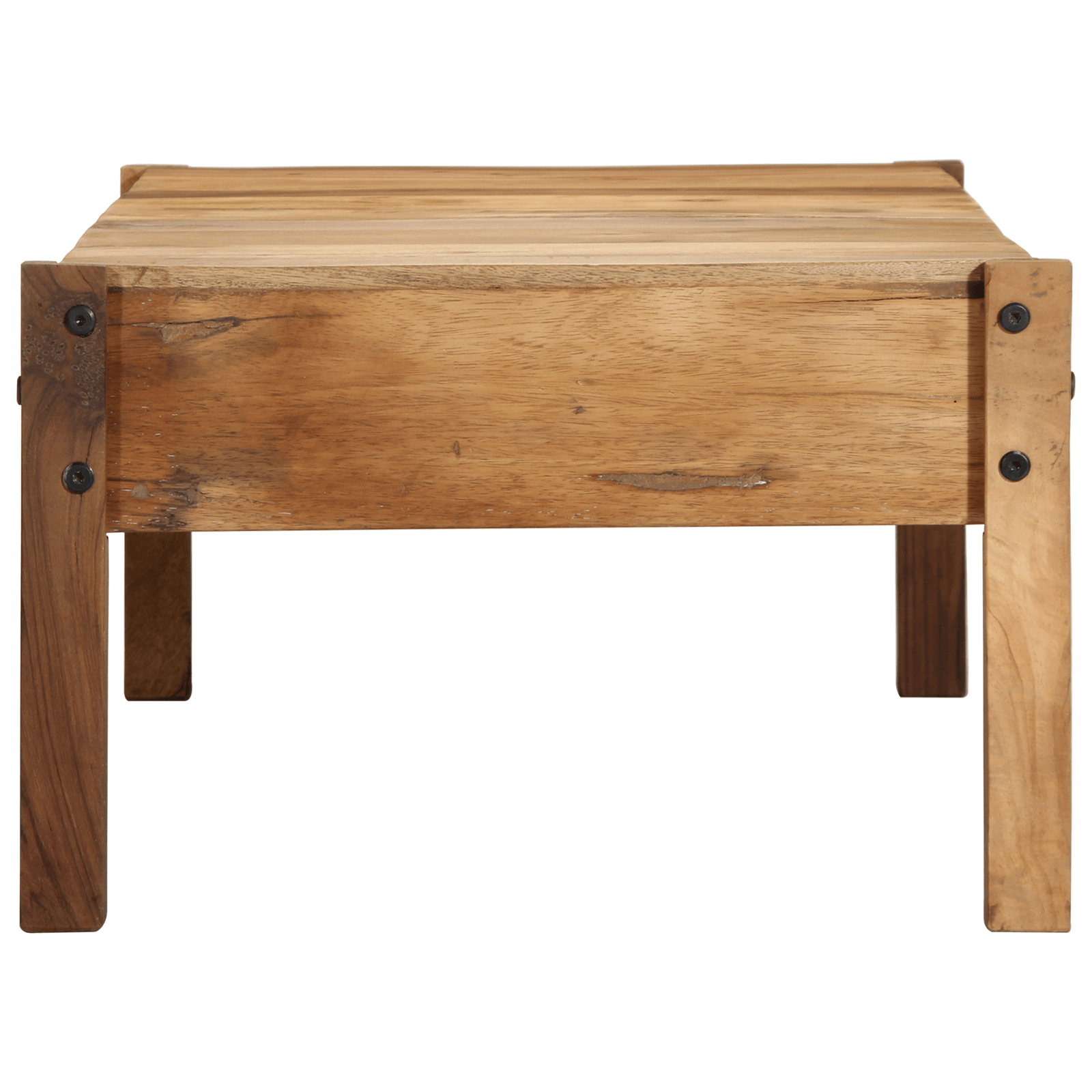 Masa de cafea 110x55x35 cm Lemn masiv recuperat — imaginea 5