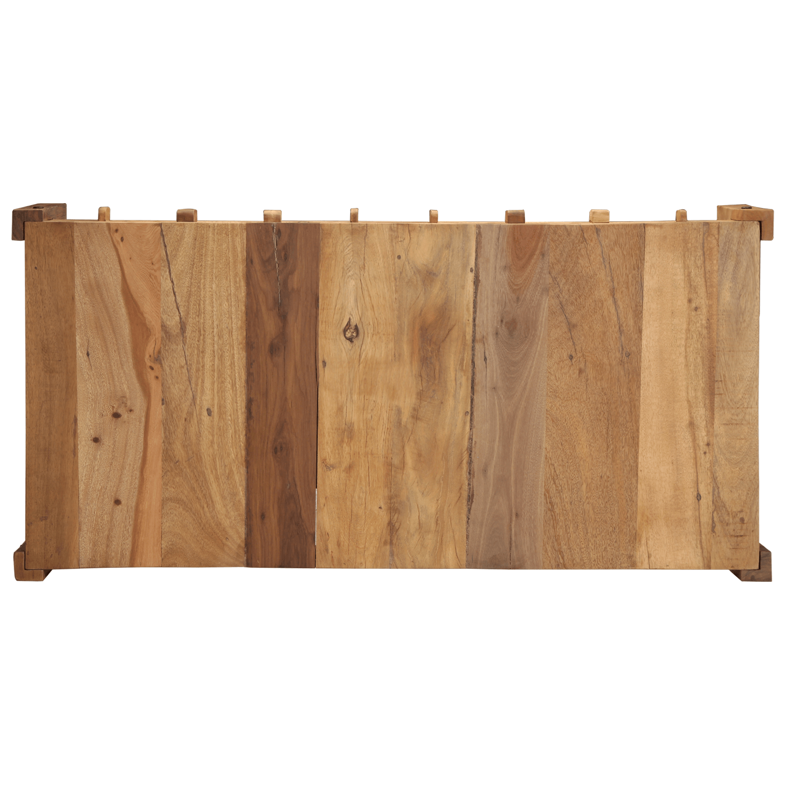 Masa de cafea 110x55x35 cm Lemn masiv recuperat — imaginea 7