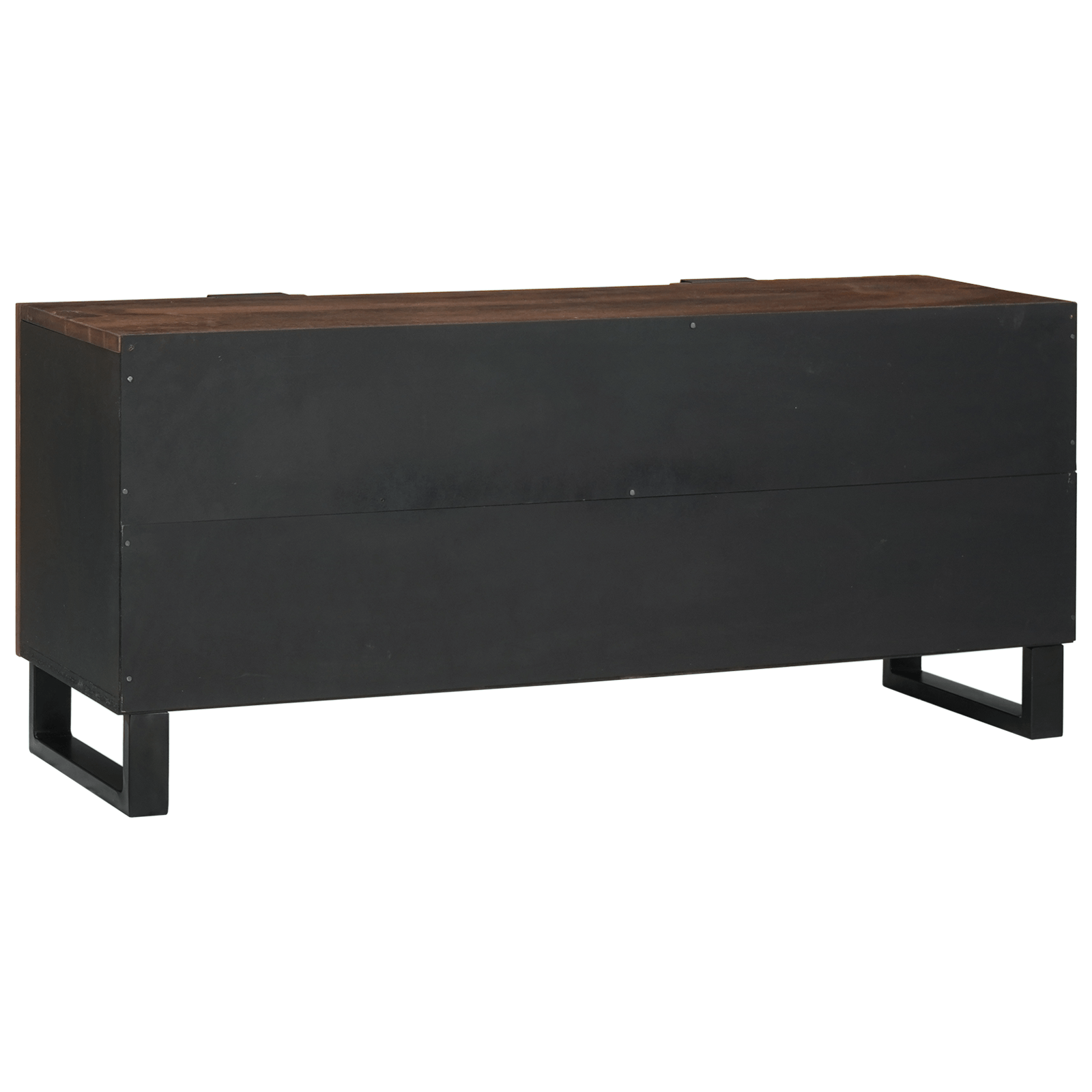 Dulap TV 105x33.5x46 cm Lemn masiv de nuc — imaginea 5