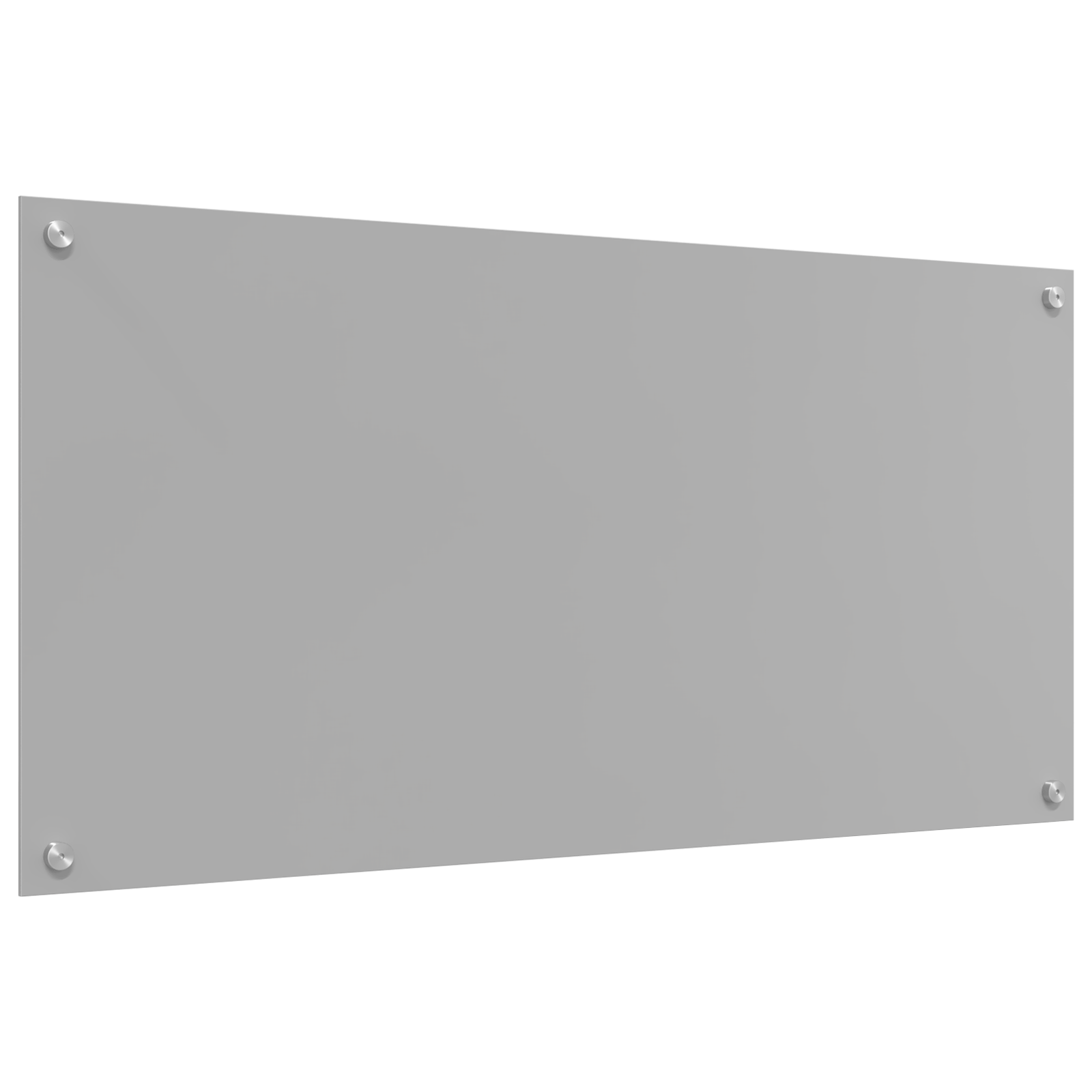 Contrablat bucatarie gri deschis 100x50x0.6cm sticla securizata — imaginea 2