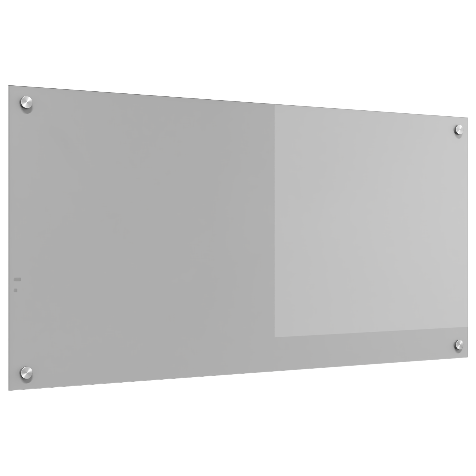 Contrablat bucatarie gri deschis 100x50x0.6cm sticla securizata — imaginea 4