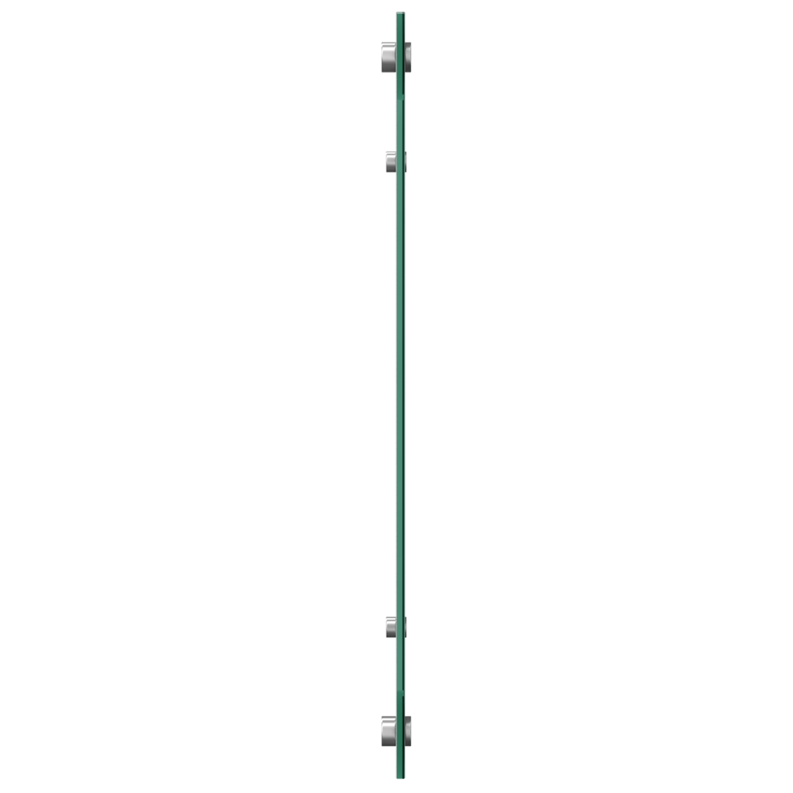 Contrablat bucatarie gri deschis 100x50x0.6cm sticla securizata — imaginea 6
