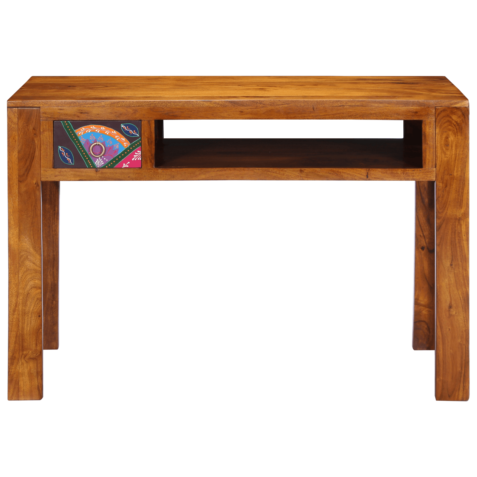 Birou, 110x50x73 cm, lemn masiv de acacia — imaginea 4