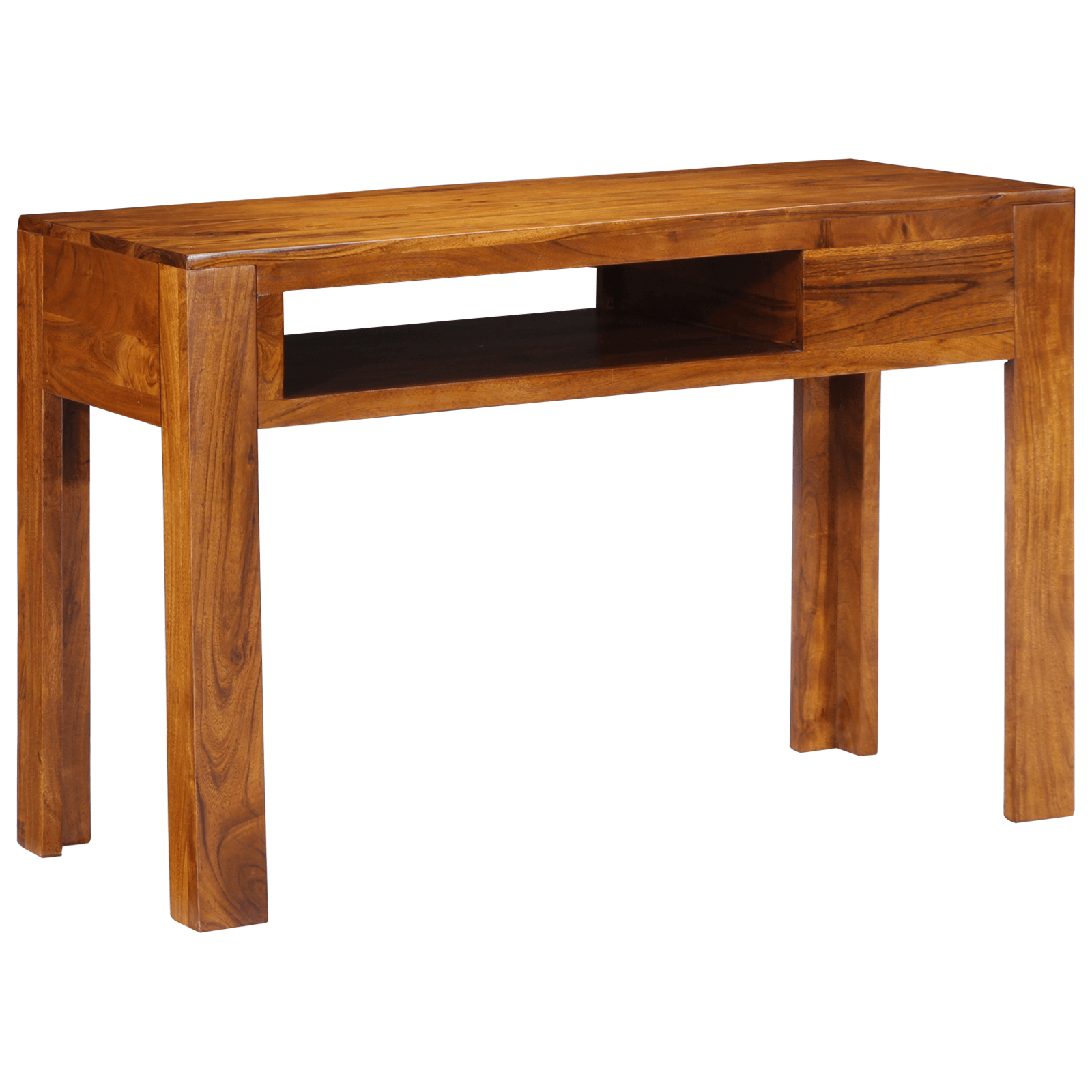 Birou, 110x50x73 cm, lemn masiv de acacia — imaginea 6
