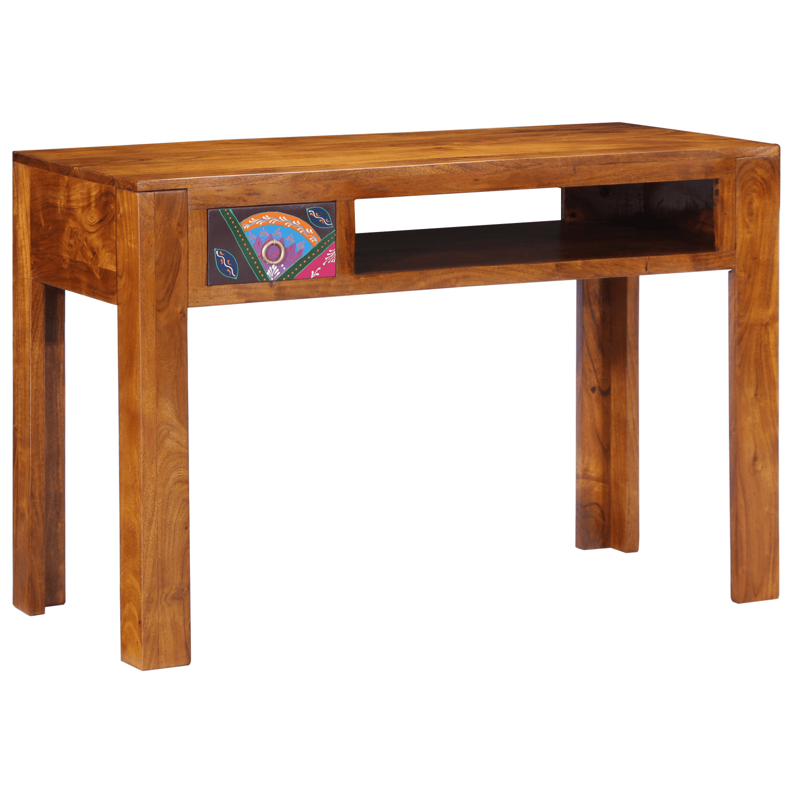 Birou, 110x50x73 cm, lemn masiv de acacia — imaginea 9