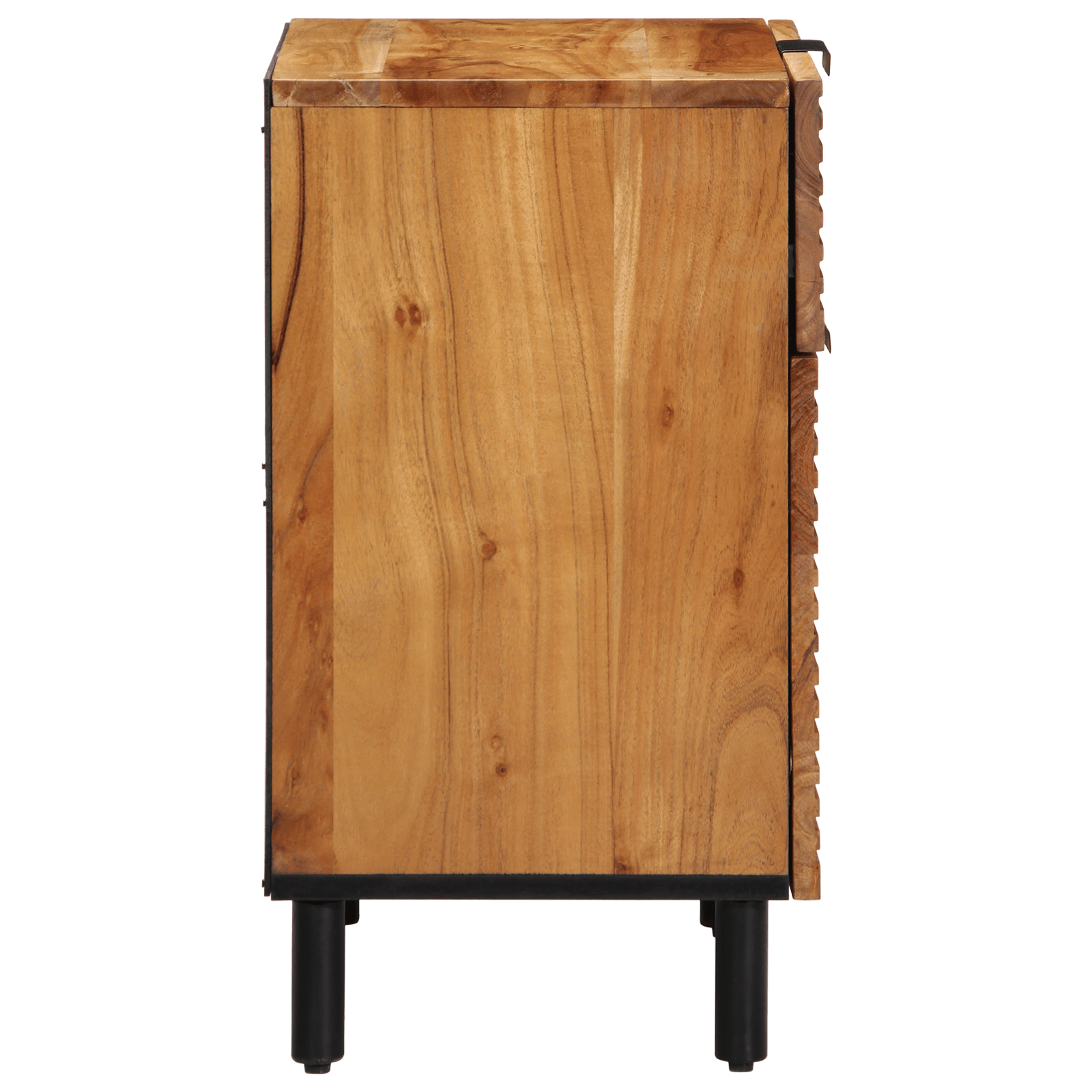 Noptiera, 50x33x60 cm, lemn masiv de acacia — imaginea 5