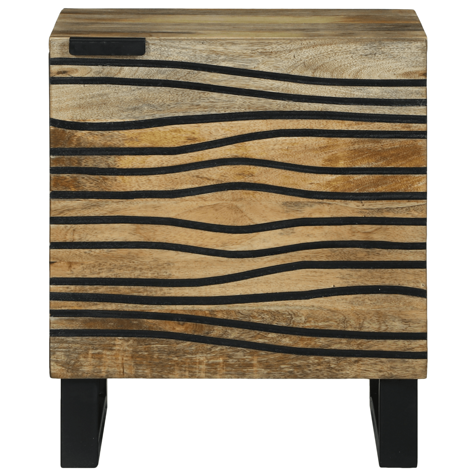Noptieri 2 buc 40x33.5x46 cm Lemn masiv de mango — imaginea 4