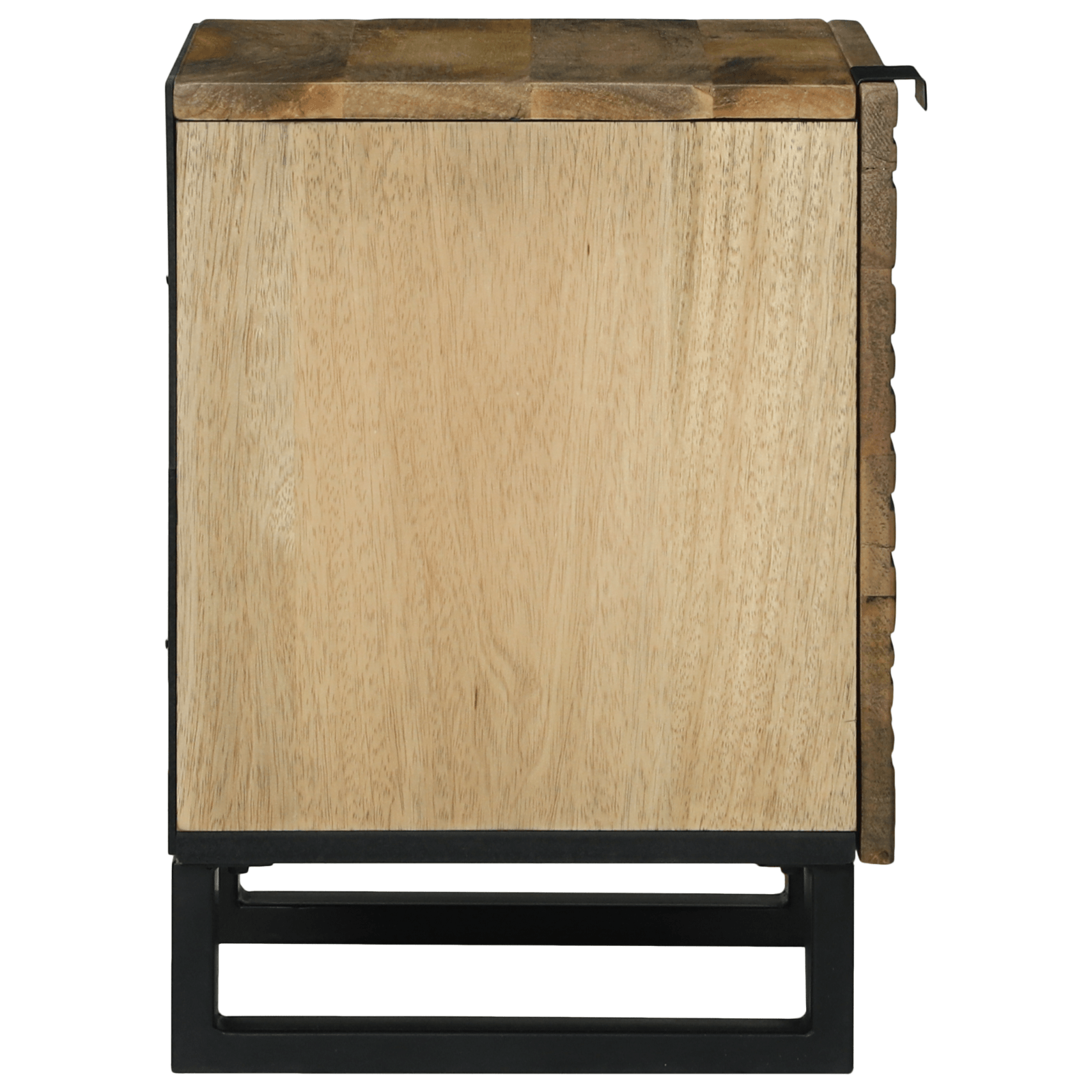 Noptieri 2 buc 40x33.5x46 cm Lemn masiv de mango — imaginea 5