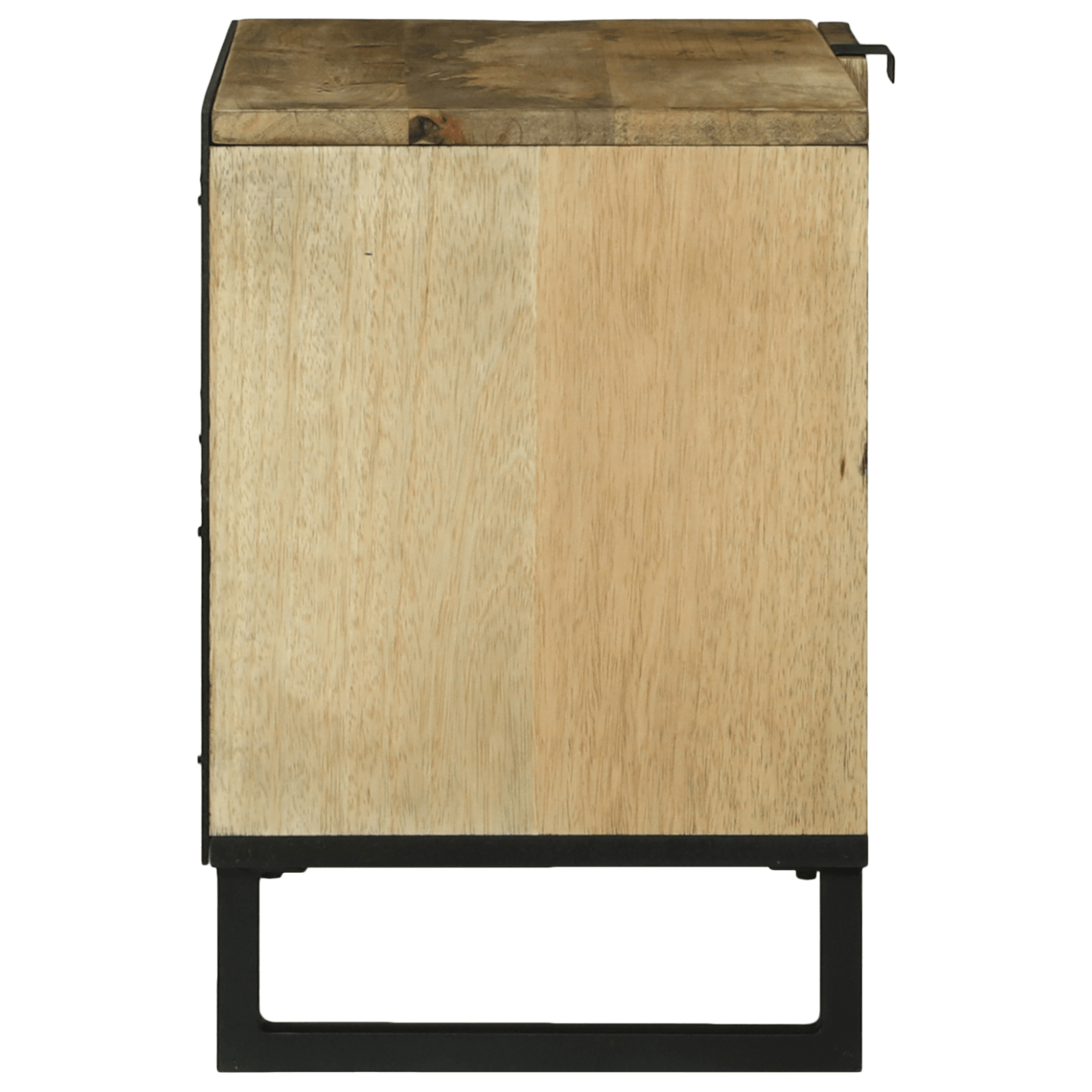 Cabinet TV 80x31.5x46 cm Lemn masiv de mango si lemn aglomerat — imaginea 4