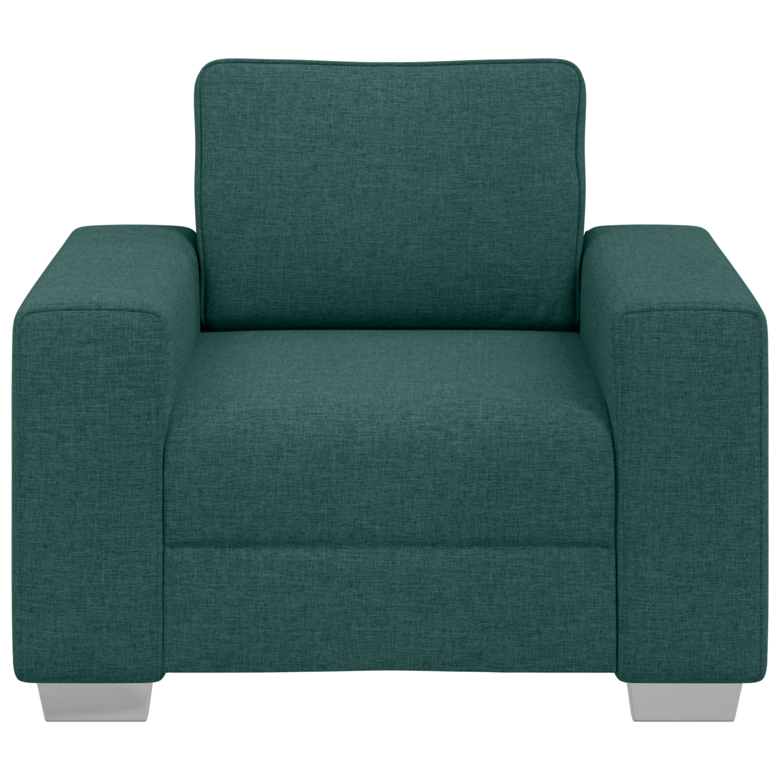 Fotoliu, verde inchis, 59 cm, textil — imaginea 4
