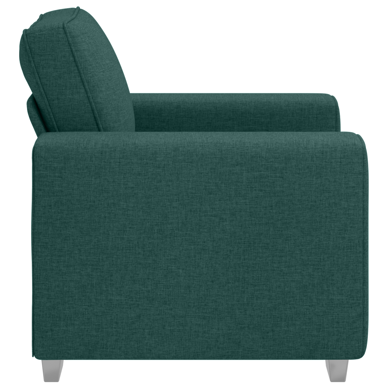 Fotoliu, verde inchis, 59 cm, textil — imaginea 5