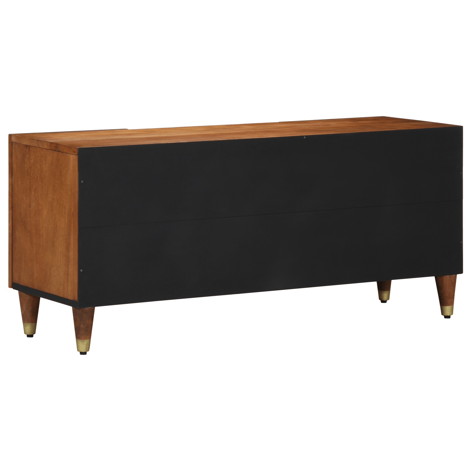 vegetlam TV Cabinet 105x33x46 cm Lemn Solid Mango — imaginea 5
