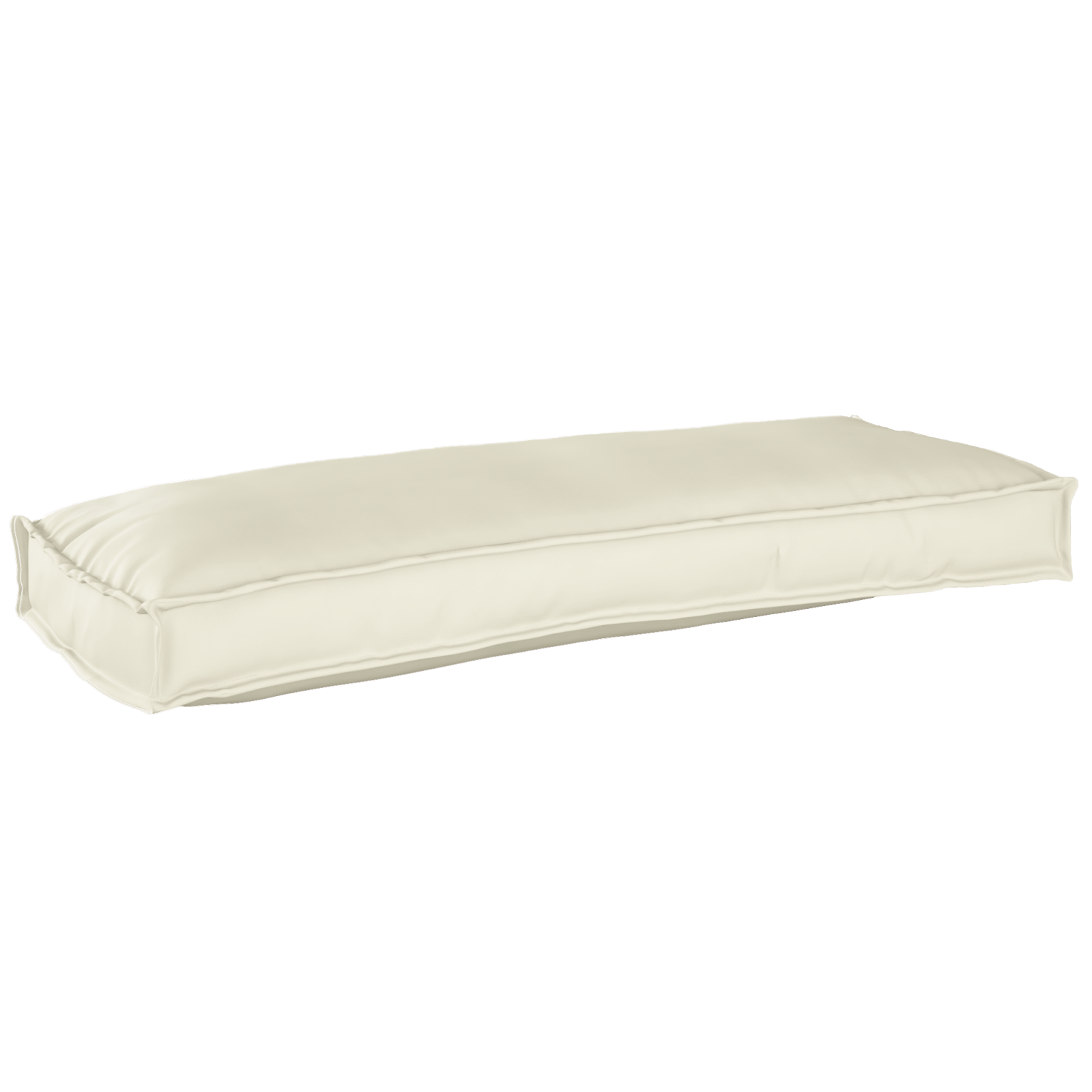 perna pentru palete pentru banca crem 100x40x8 cm tesatura Oxford