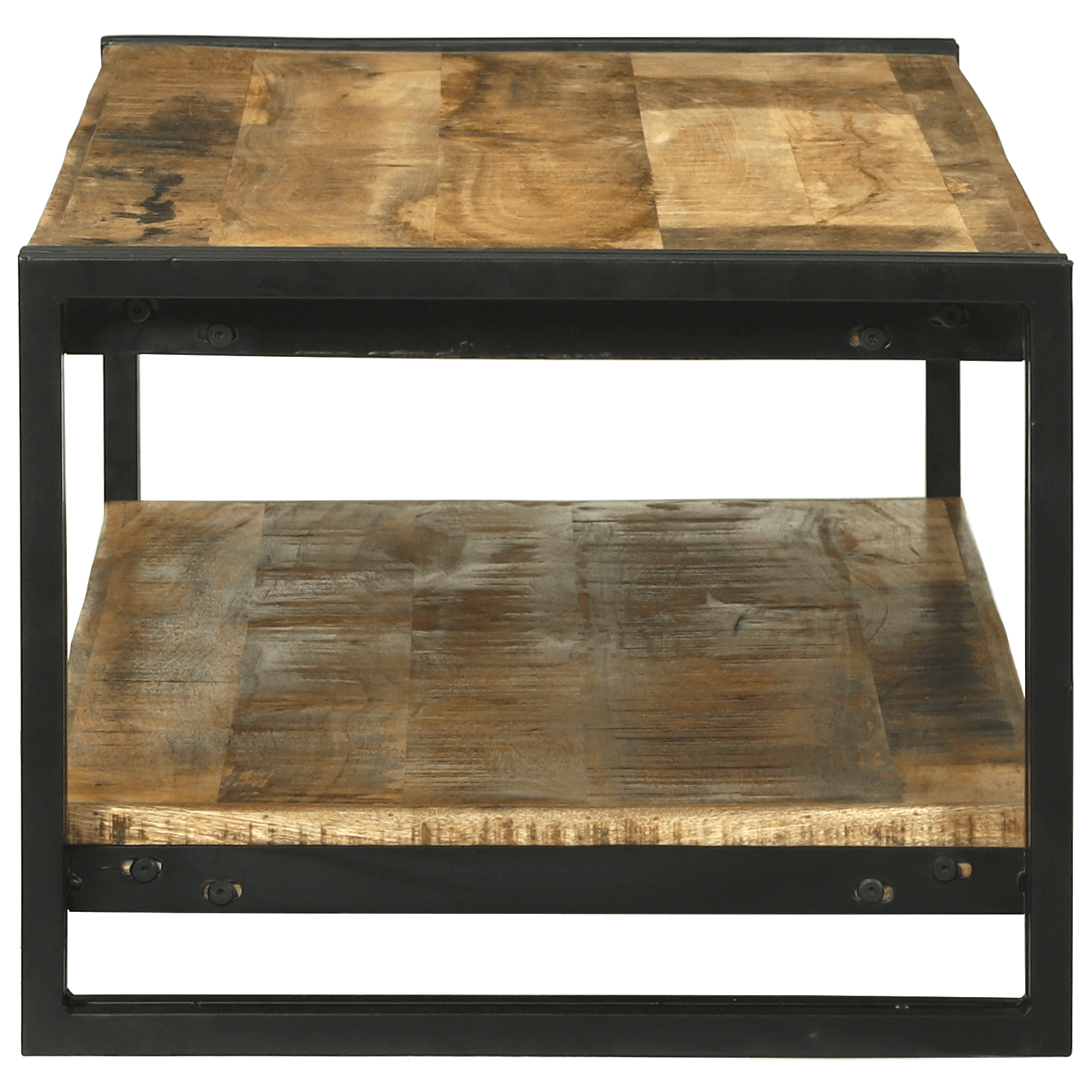 Masa de cafea 120x50x38 cm Lemn de mango brut — imaginea 4