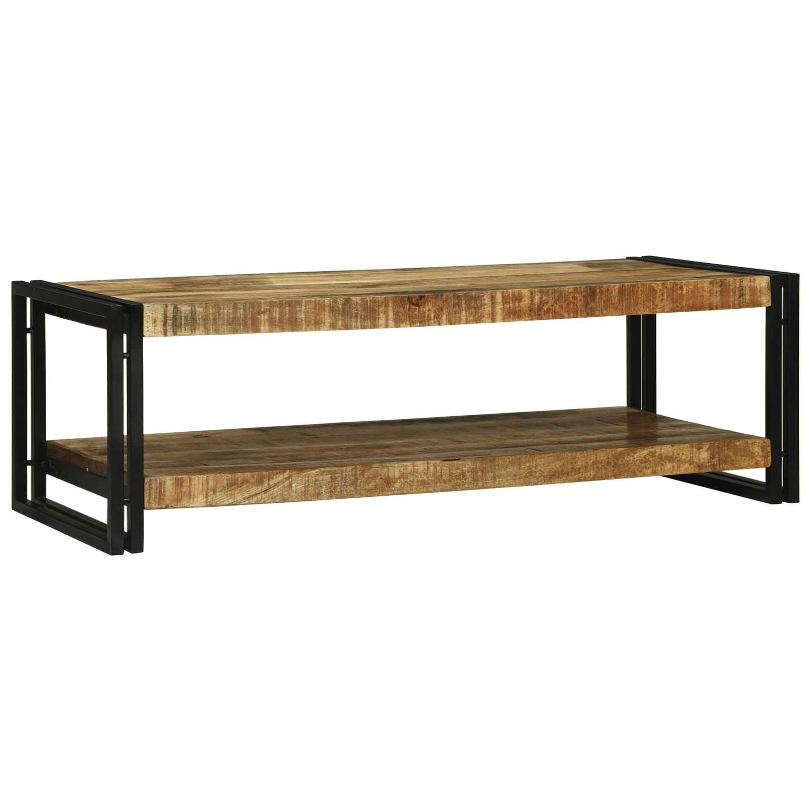 Masa de cafea 120x50x38 cm Lemn de mango brut — imaginea 5