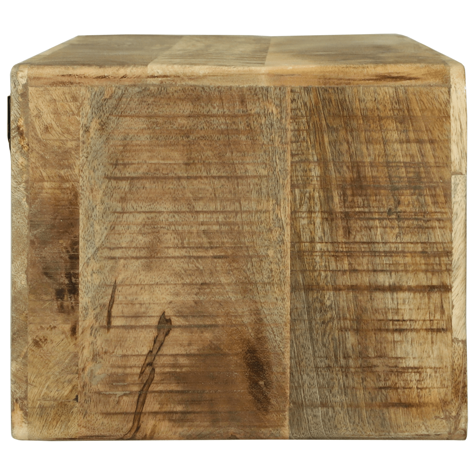 Dulap TV 80x30x25 cm Lemn masiv de mango aspru — imaginea 4