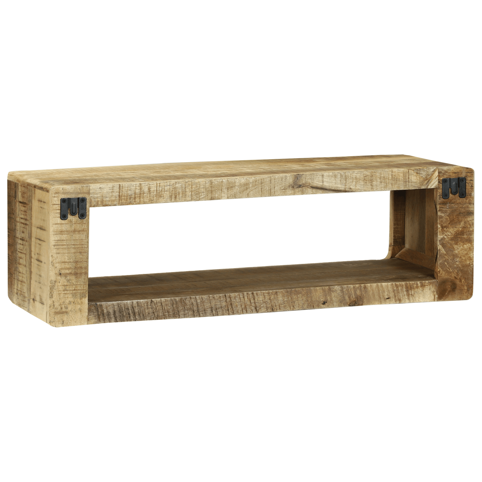 Dulap TV 80x30x25 cm Lemn masiv de mango aspru — imaginea 5