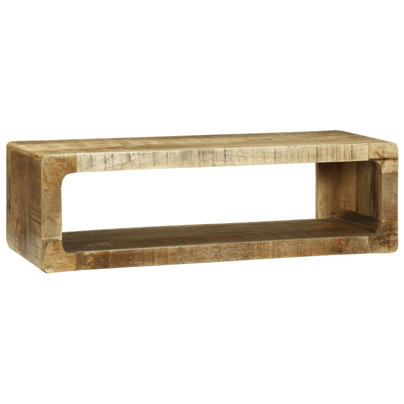 Dulap TV 80x30x25 cm Lemn masiv de mango aspru — imaginea 6