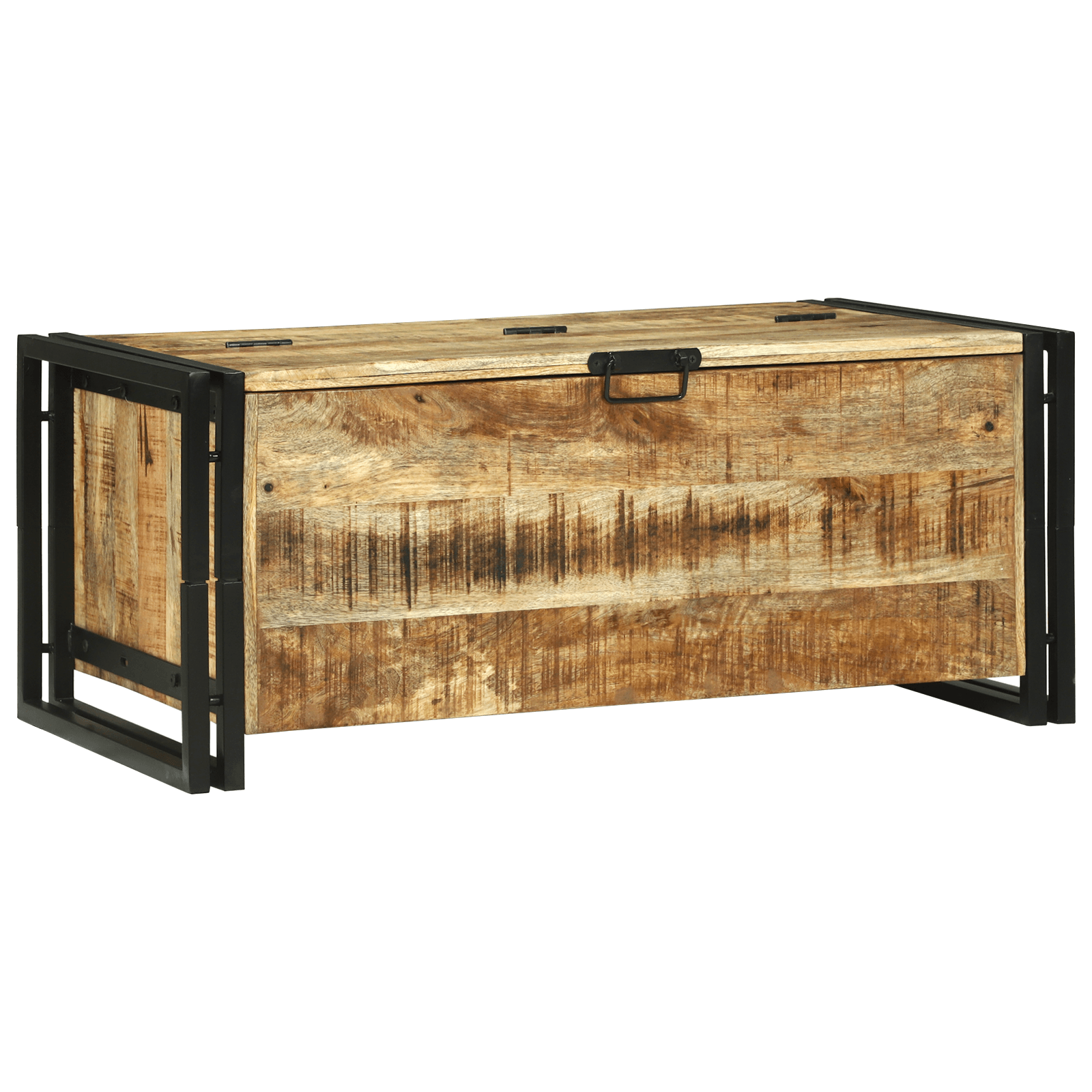 Masa de cafea 90x50x38 cm Lemn solid Mango — imaginea 6