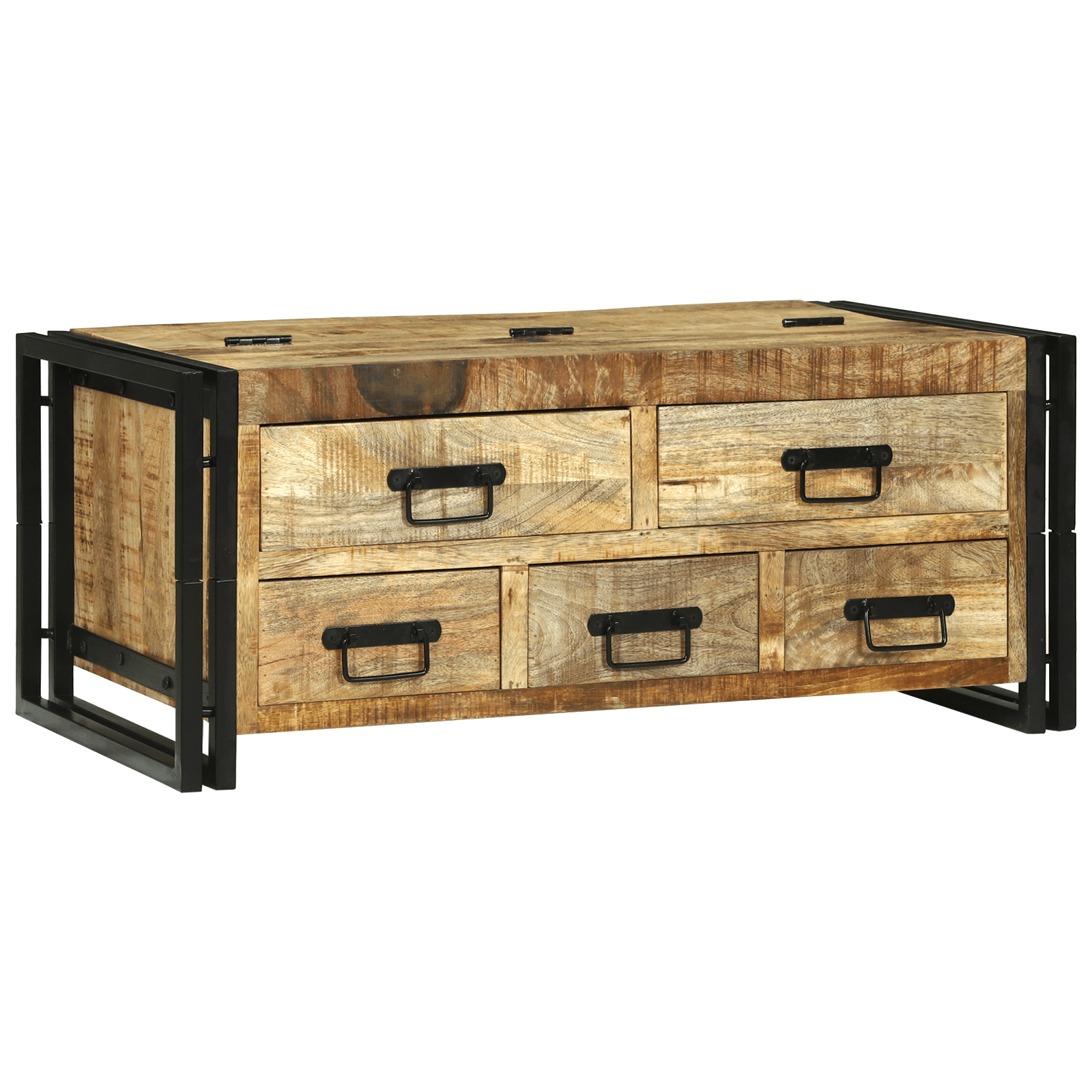 Masa de cafea 90x50x38 cm Lemn solid Mango — imaginea 7