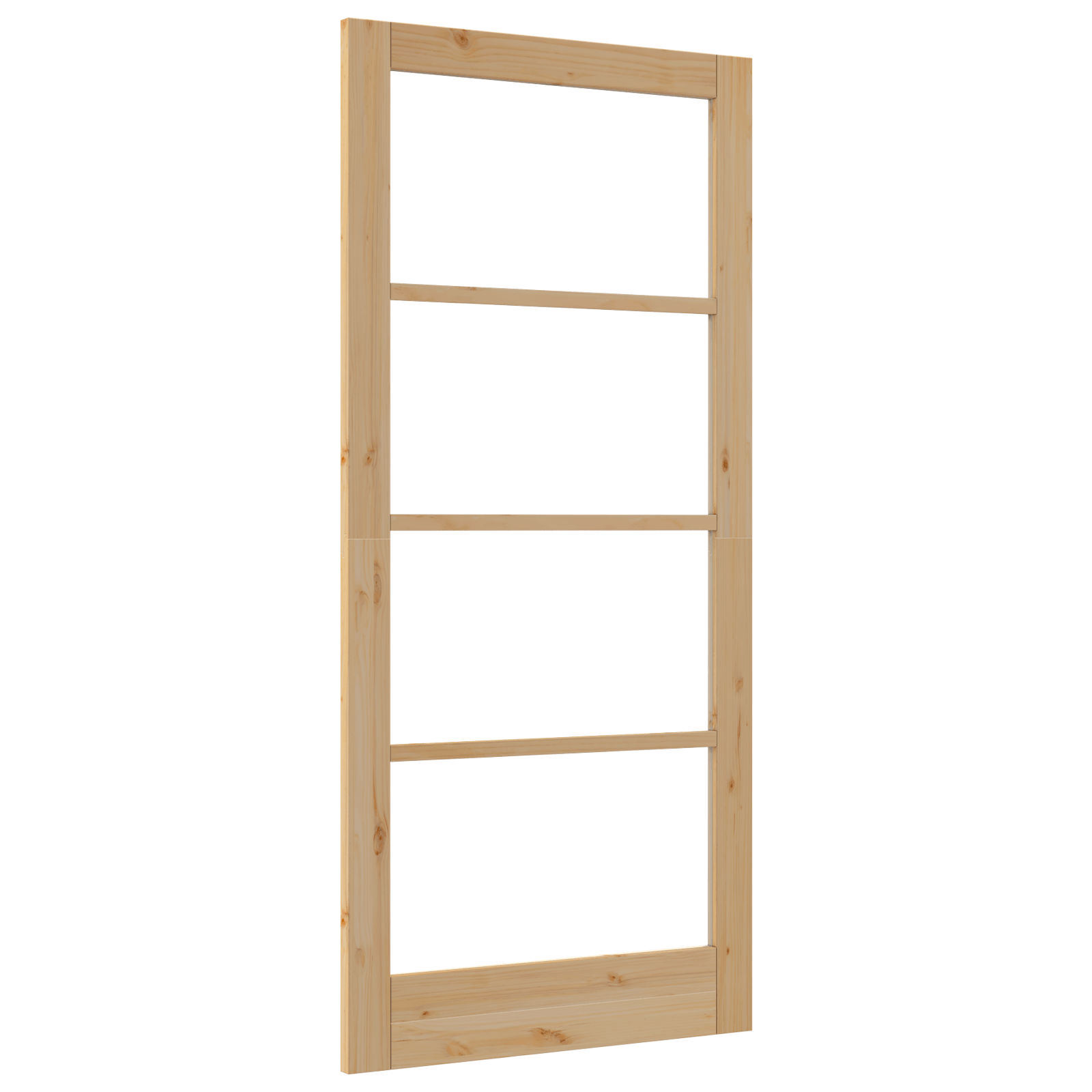 usa interioara cu sticla "ORKDAL" 93x202x4 cm din lemn masiv de pin — imaginea 4