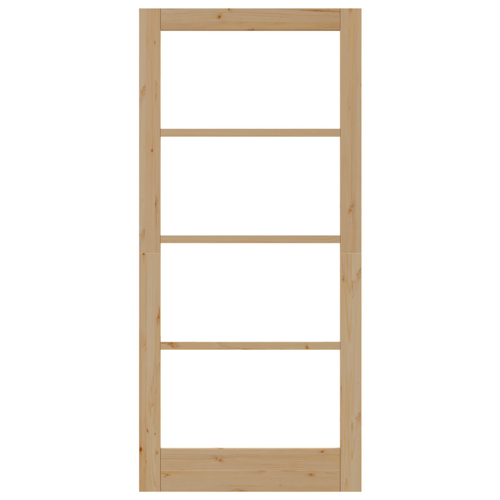 usa interioara cu sticla "ORKDAL" 93x202x4 cm din lemn masiv de pin — imaginea 5