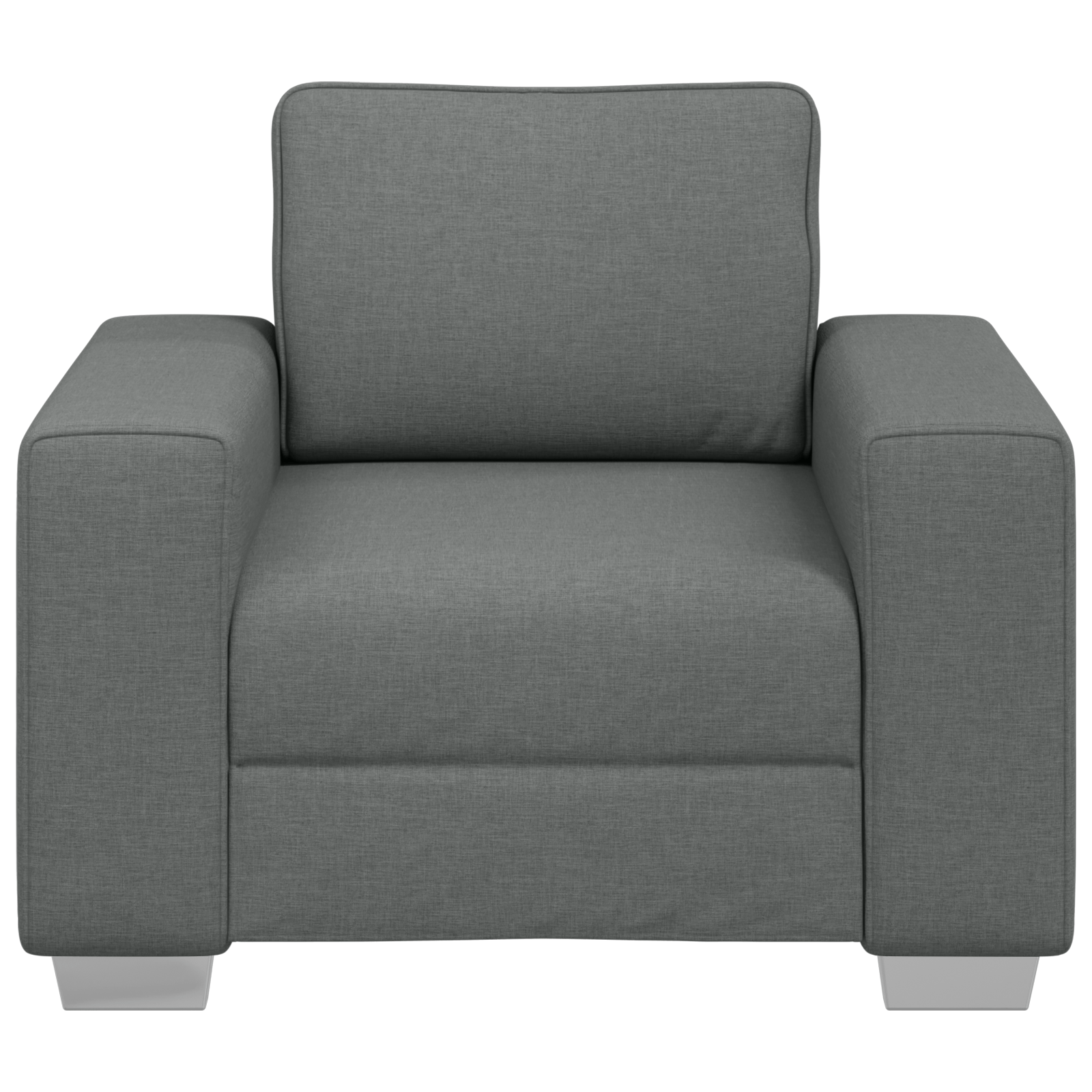 Fotoliu, gri inchis, 59 cm, textil — imaginea 5