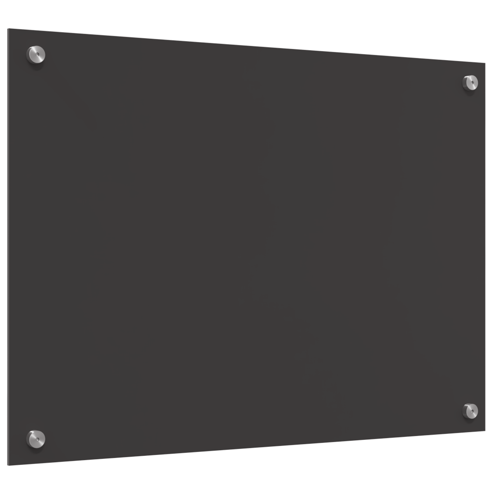 Contrablat bucatarie gri inchis 70x50x0.6 cm sticla securizata — imaginea 2